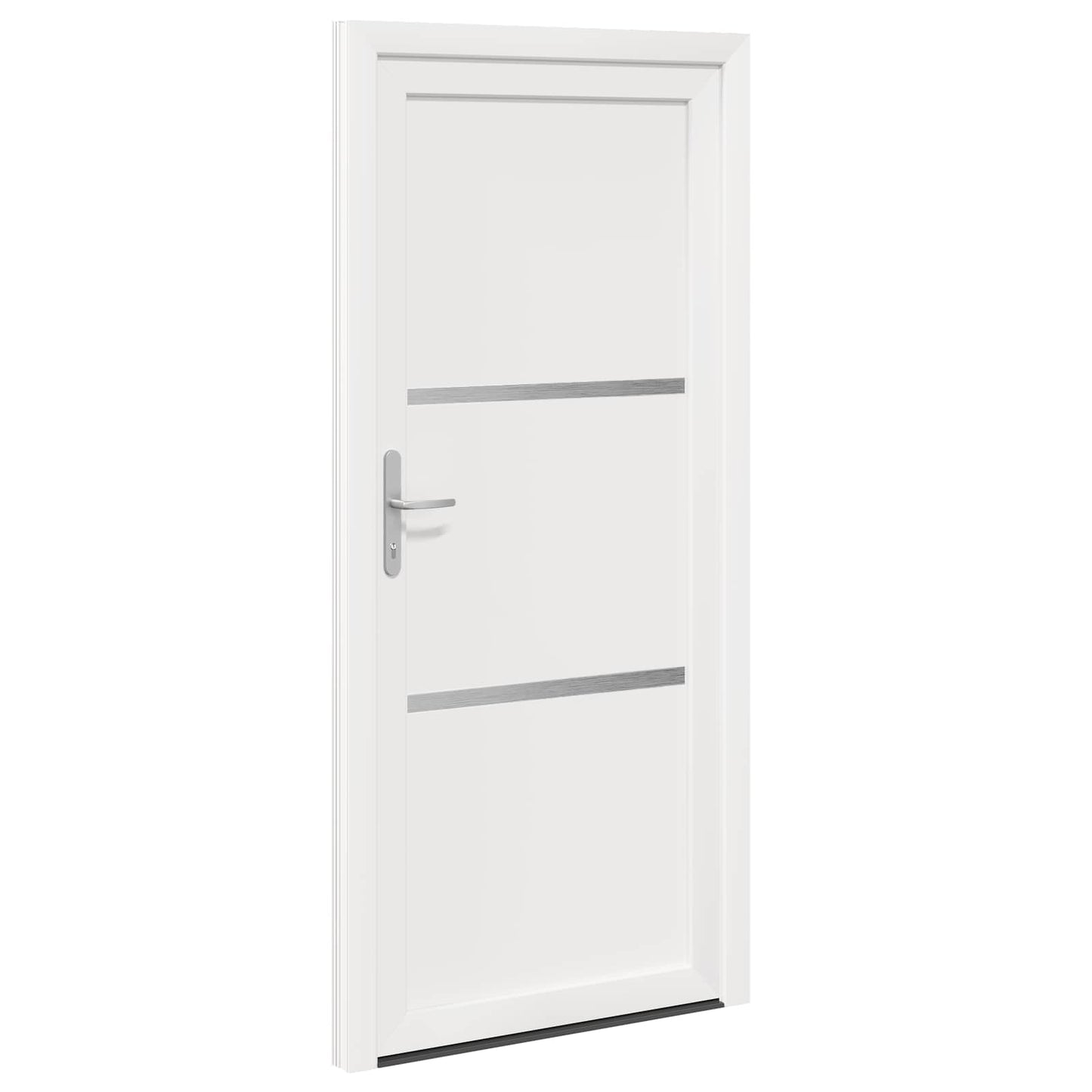 Voordeur Wit 98 x 208 cm PVC is nu te koop bij PeponiXL, paradijselijk wonen!