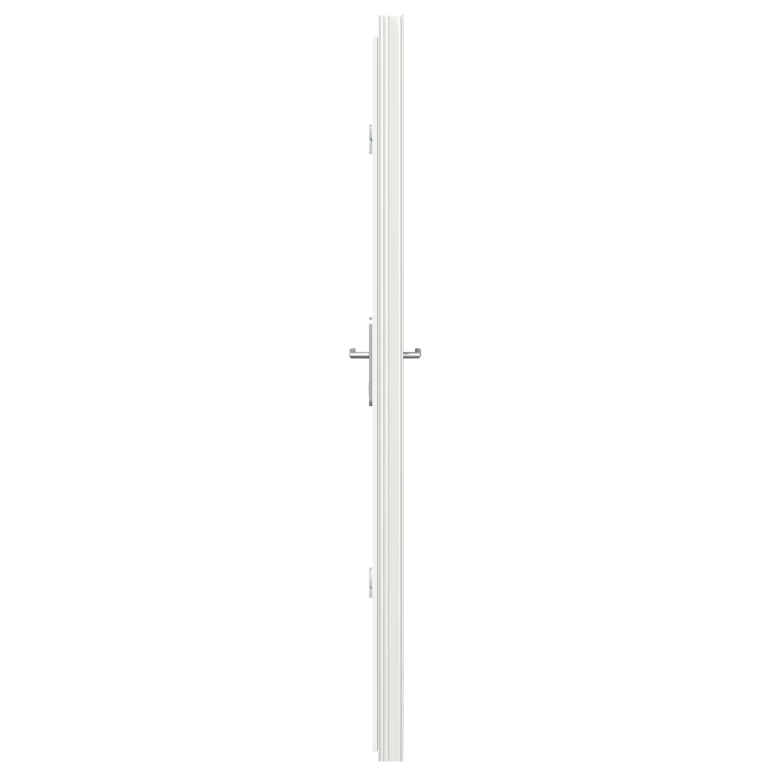 Voordeur Wit 108 x 208 cm PVC is nu te koop bij PeponiXL, paradijselijk wonen!