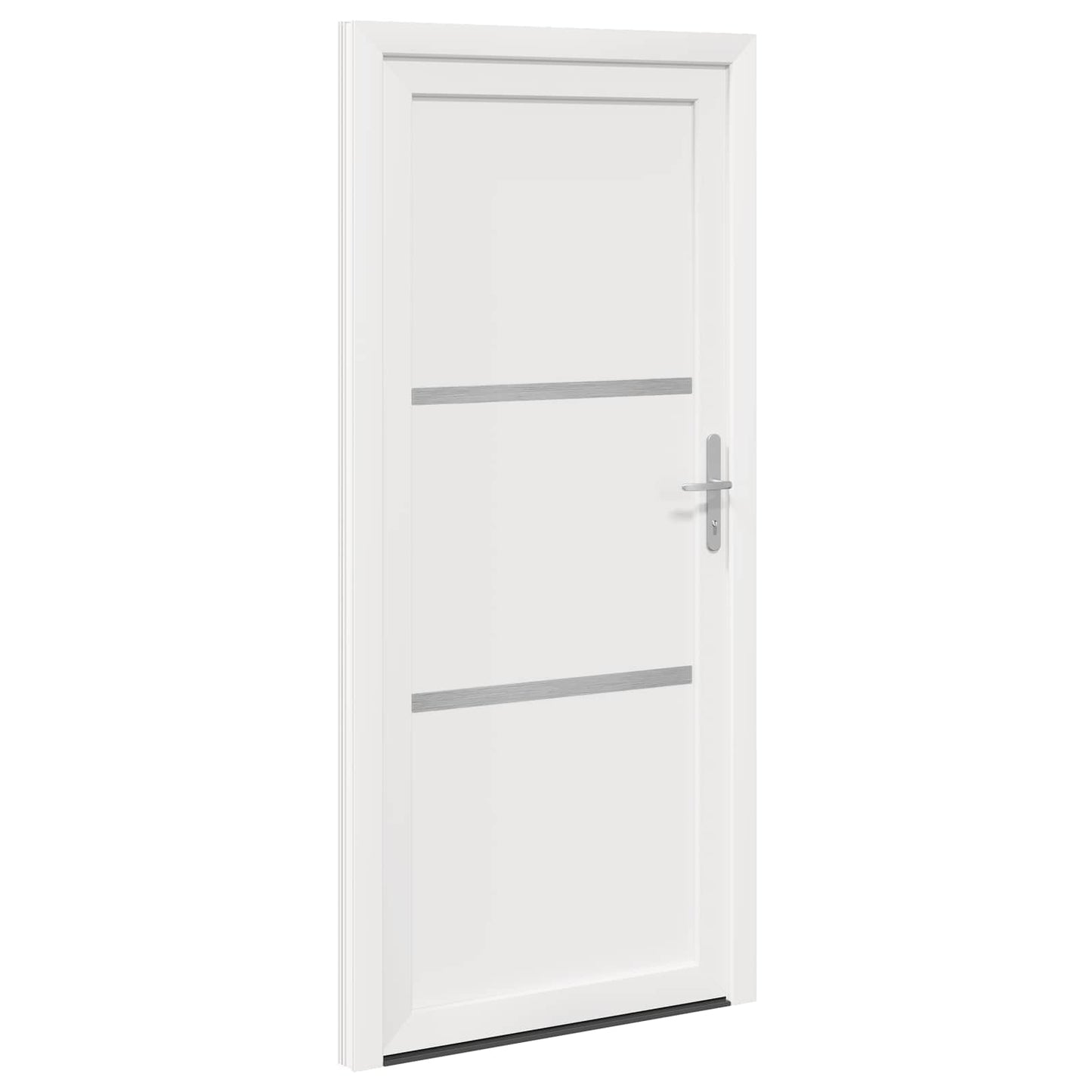 Voordeur Wit 108 x 208 cm PVC is nu te koop bij PeponiXL, paradijselijk wonen!