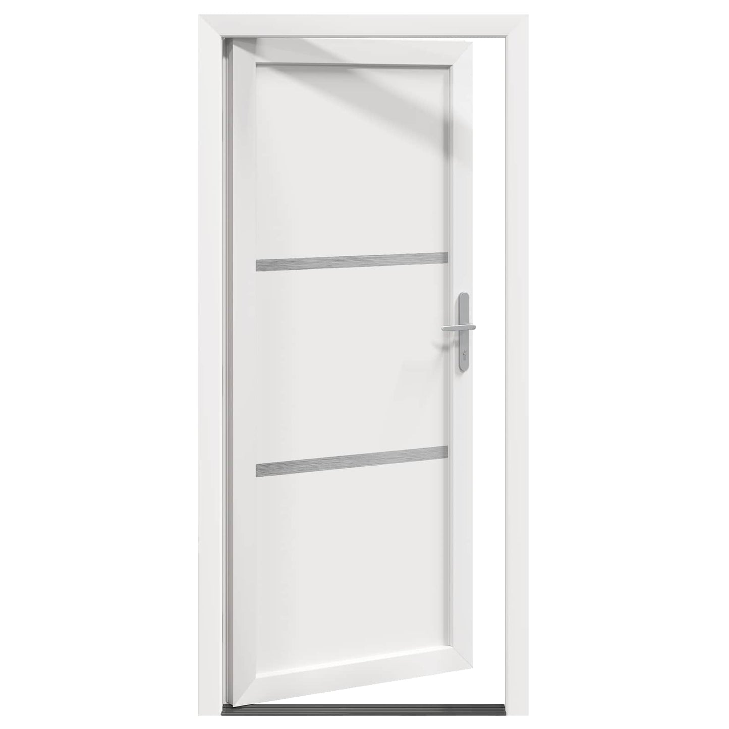 Voordeur Wit 108 x 208 cm PVC is nu te koop bij PeponiXL, paradijselijk wonen!
