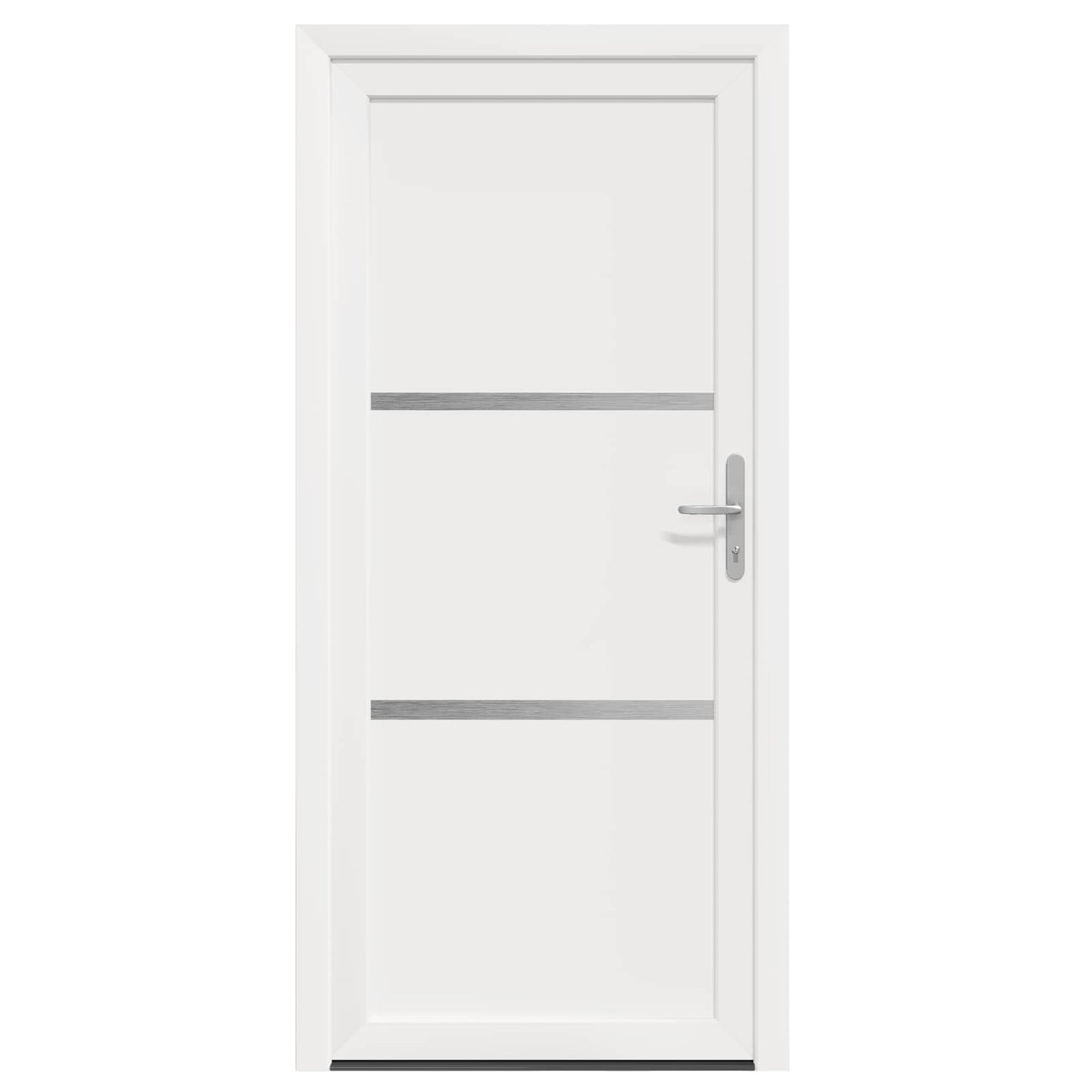 Voordeur Wit 108 x 208 cm PVC is nu te koop bij PeponiXL, paradijselijk wonen!