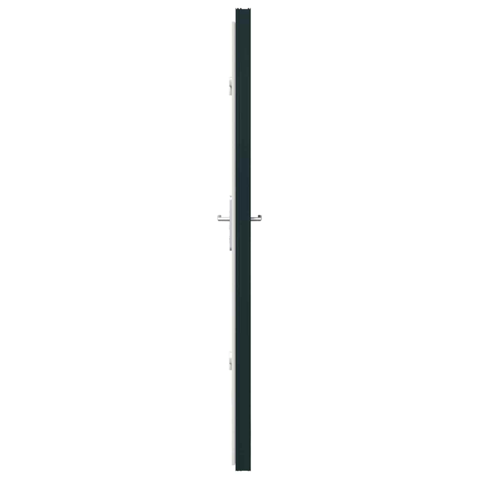 Voordeur Antracietkleurig 88 x 200 cm PVC is nu te koop bij PeponiXL, paradijselijk wonen!