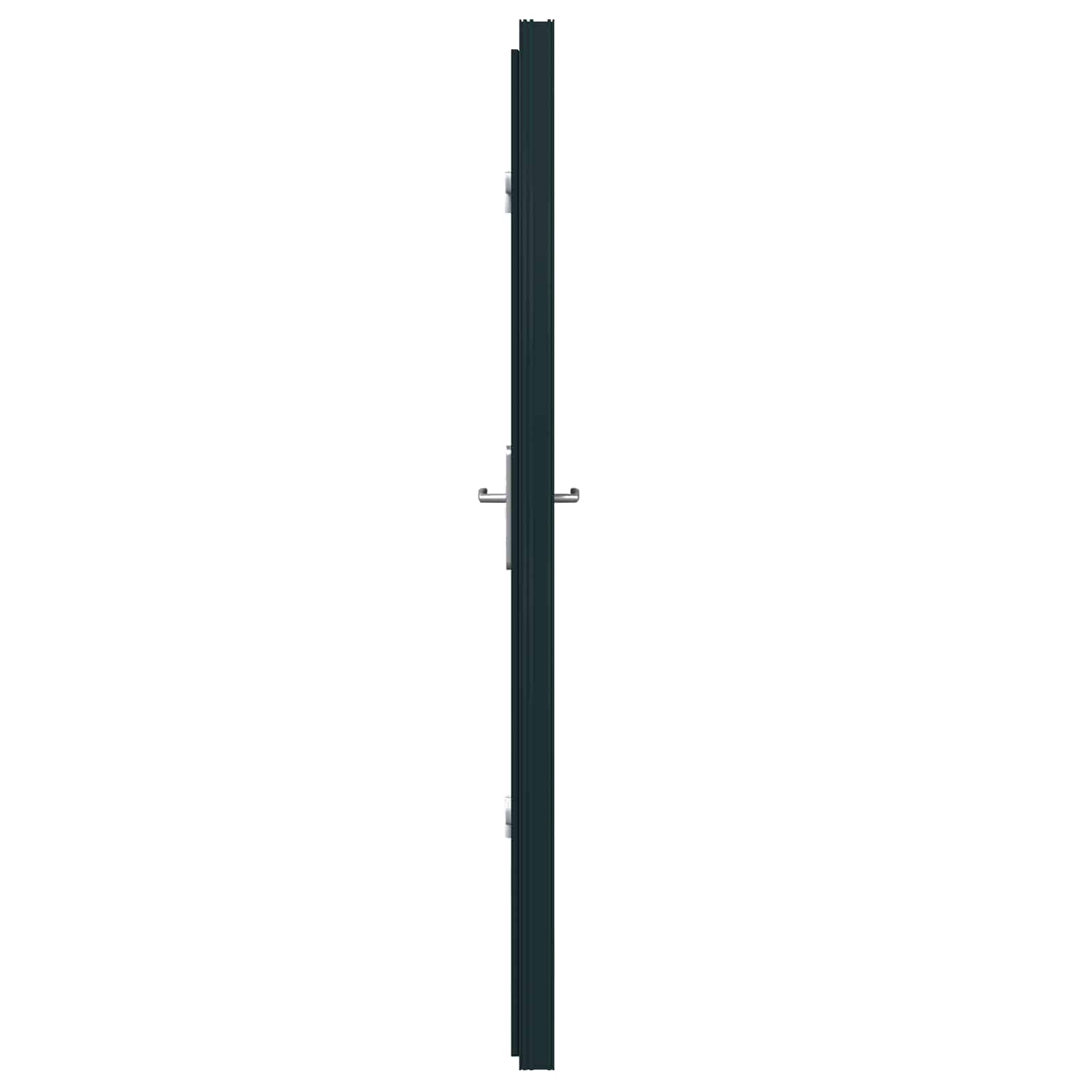 Voordeur Antracietkleurig 98 x 200 cm PVC is nu te koop bij PeponiXL, paradijselijk wonen!