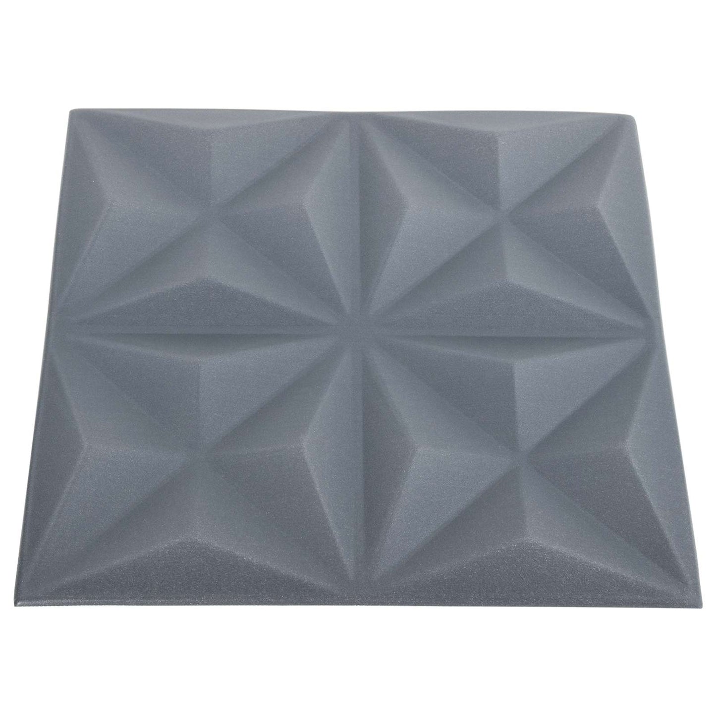 Wandpanelen 48 pcs Origami Grijs 50 x 50 cm XPS Schuim is nu te koop bij PeponiXL, paradijselijk wonen!