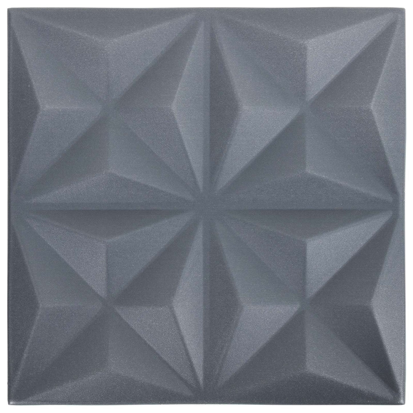 Wandpanelen 48 pcs Origami Grijs 50 x 50 cm XPS Schuim is nu te koop bij PeponiXL, paradijselijk wonen!