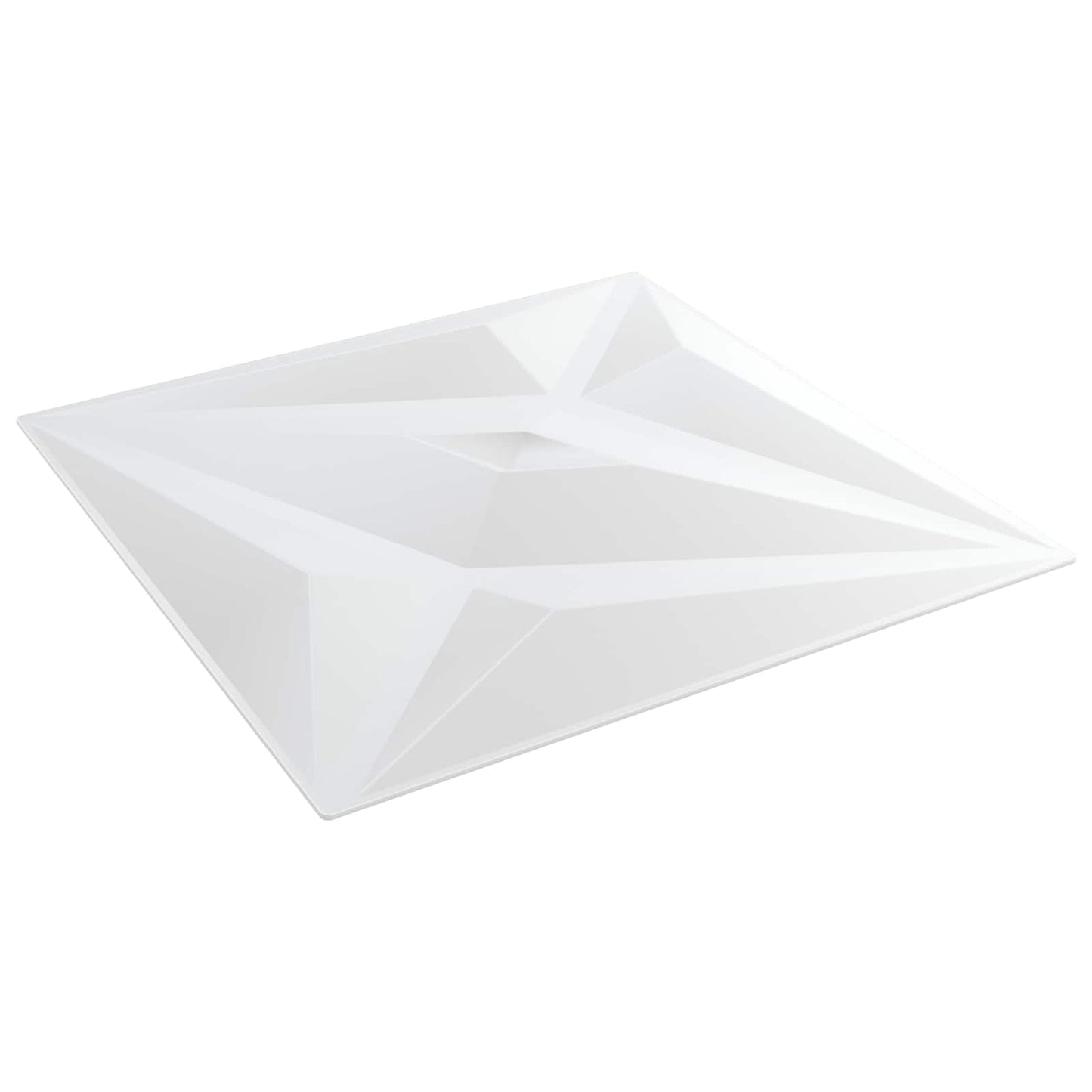 Wandpanelen Ster 24 pcs Witte Ster 50 x 50 cm XPS Schuim is nu te koop bij PeponiXL, paradijselijk wonen!