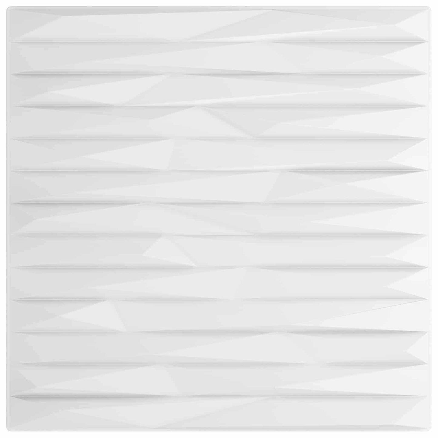 Wandpanelen 12 pcs Wit Steen 50 x 50 cm XPS Schuim is nu te koop bij PeponiXL, paradijselijk wonen!