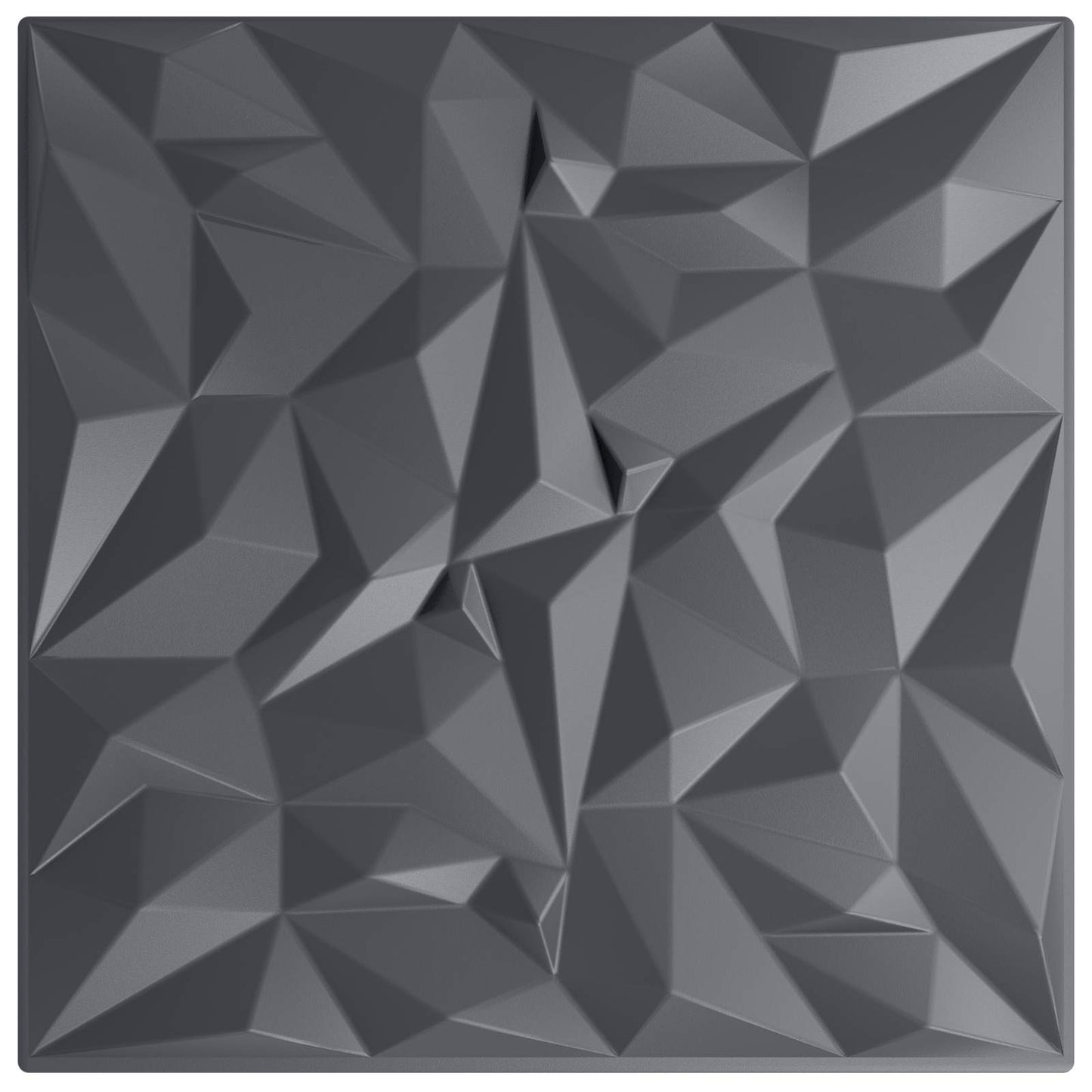 Wandpanelen 48 pcs Amethist Grijs 50 x 50 cm XPS Schuim is nu te koop bij PeponiXL, paradijselijk wonen!