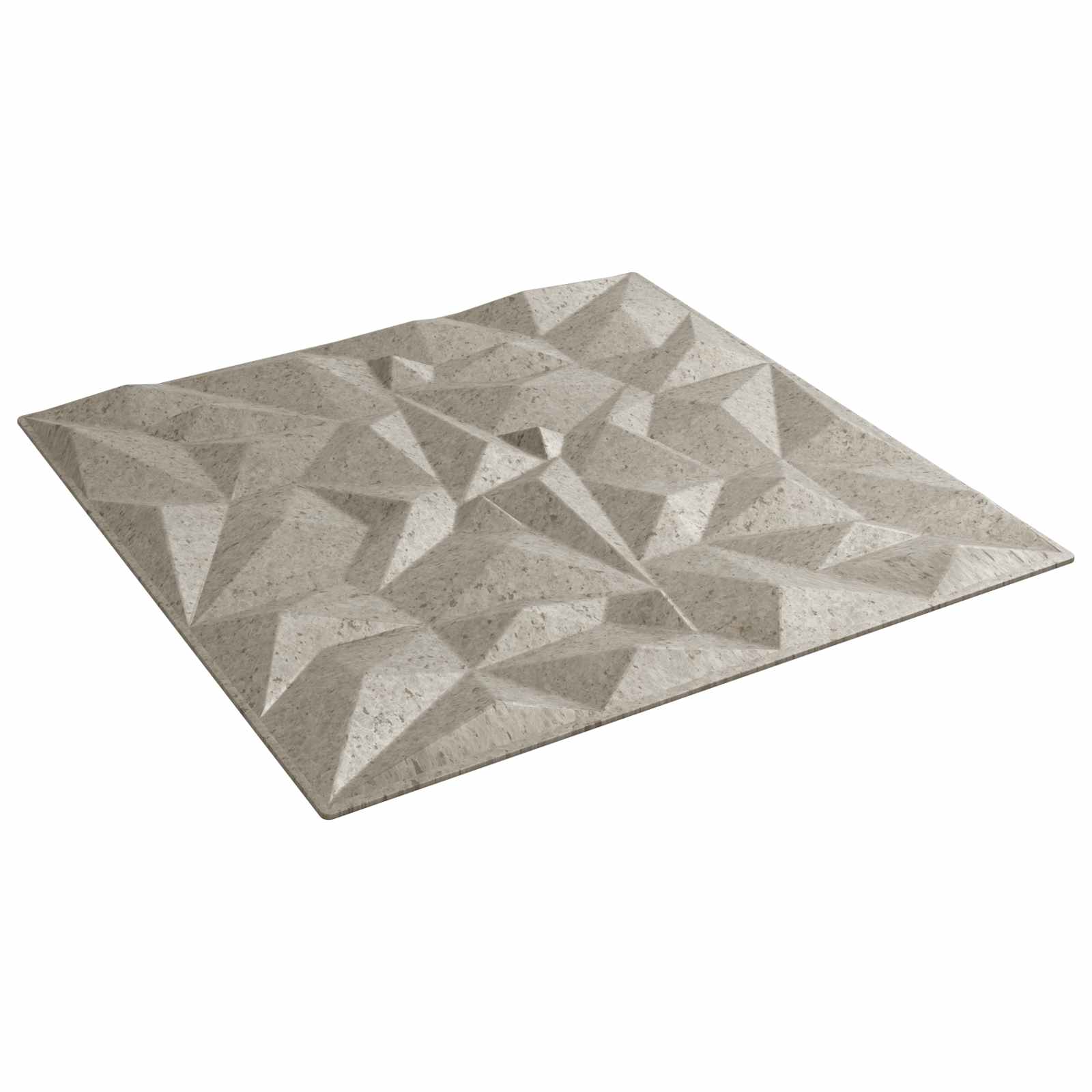Wandpanelen 12 pcs Amethist Beton 50 x 50 cm XPS Schuim is nu te koop bij PeponiXL, paradijselijk wonen!