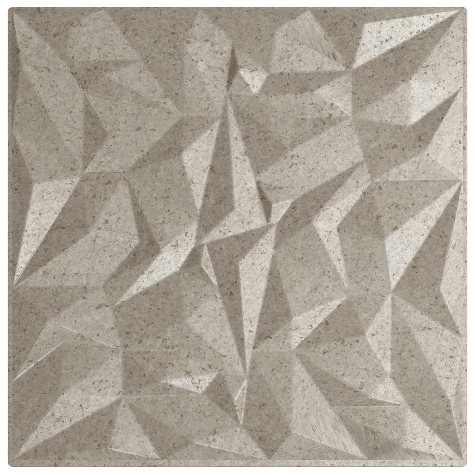 Wandpanelen 24 pcs Amethist Beton 50 x 50 cm XPS Schuim is nu te koop bij PeponiXL, paradijselijk wonen!