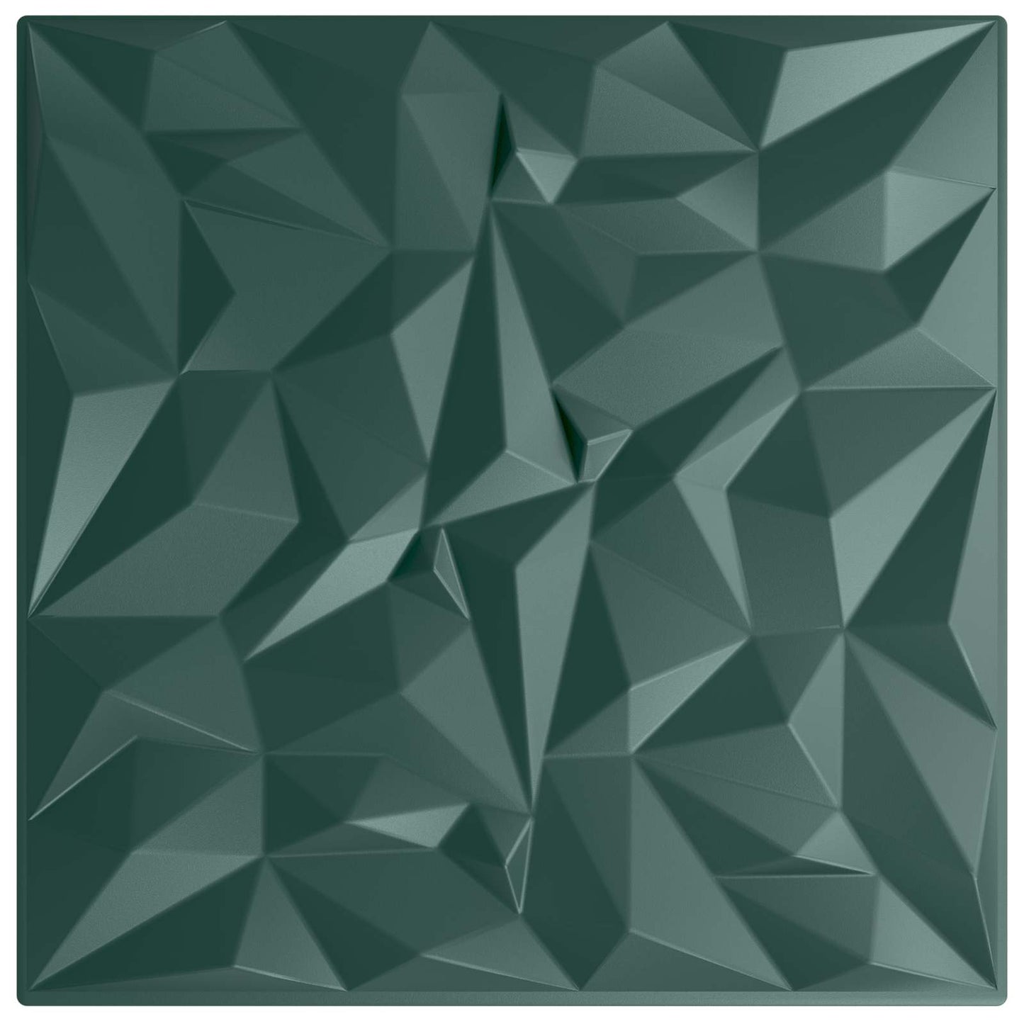 Wandpanelen 48 pcs Amethist Groen 50 x 50 cm XPS Schuim is nu te koop bij PeponiXL, paradijselijk wonen!