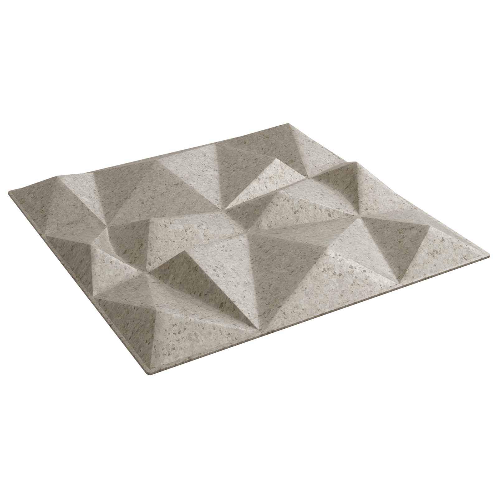 Wandpanelen 12 pcs Diamant Beton 50 x 50 cm XPS Schuim is nu te koop bij PeponiXL, paradijselijk wonen!