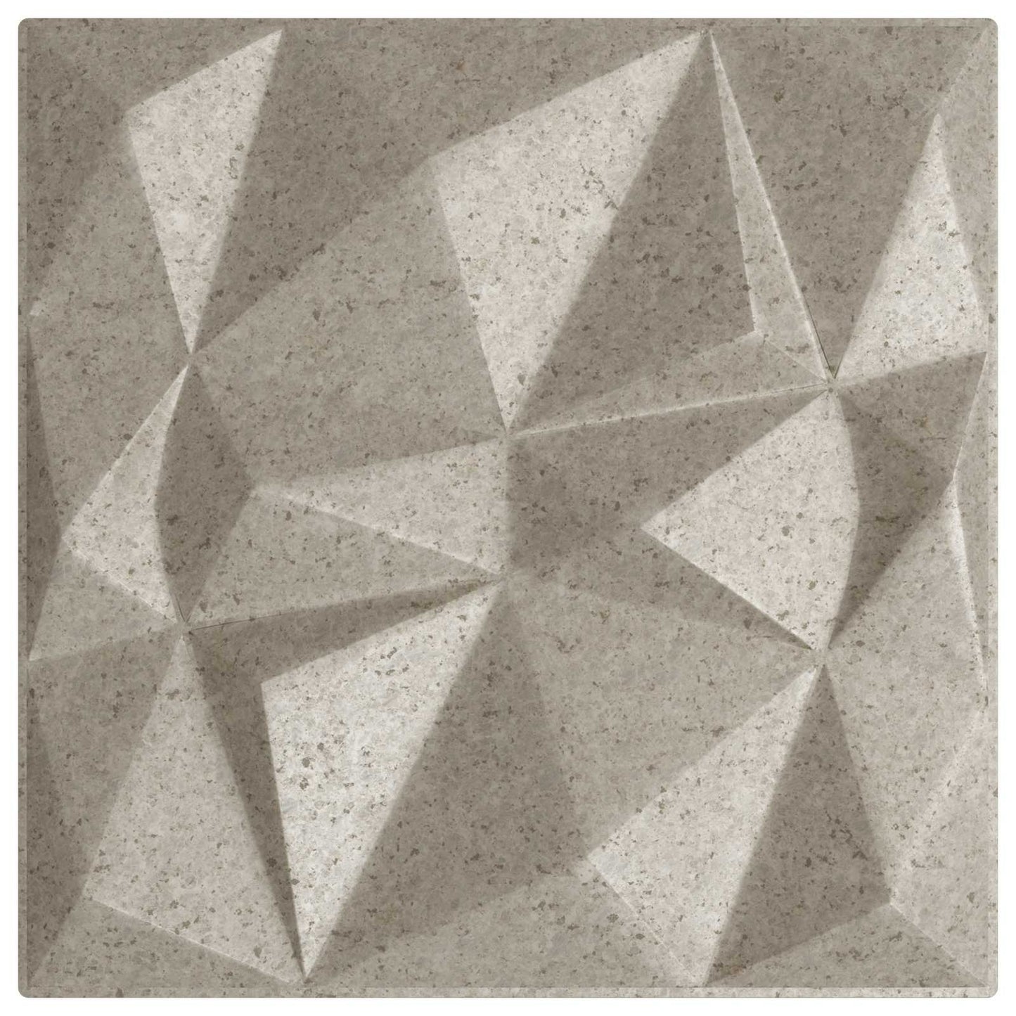 Wandpanelen 12 pcs Diamant Beton 50 x 50 cm XPS Schuim is nu te koop bij PeponiXL, paradijselijk wonen!