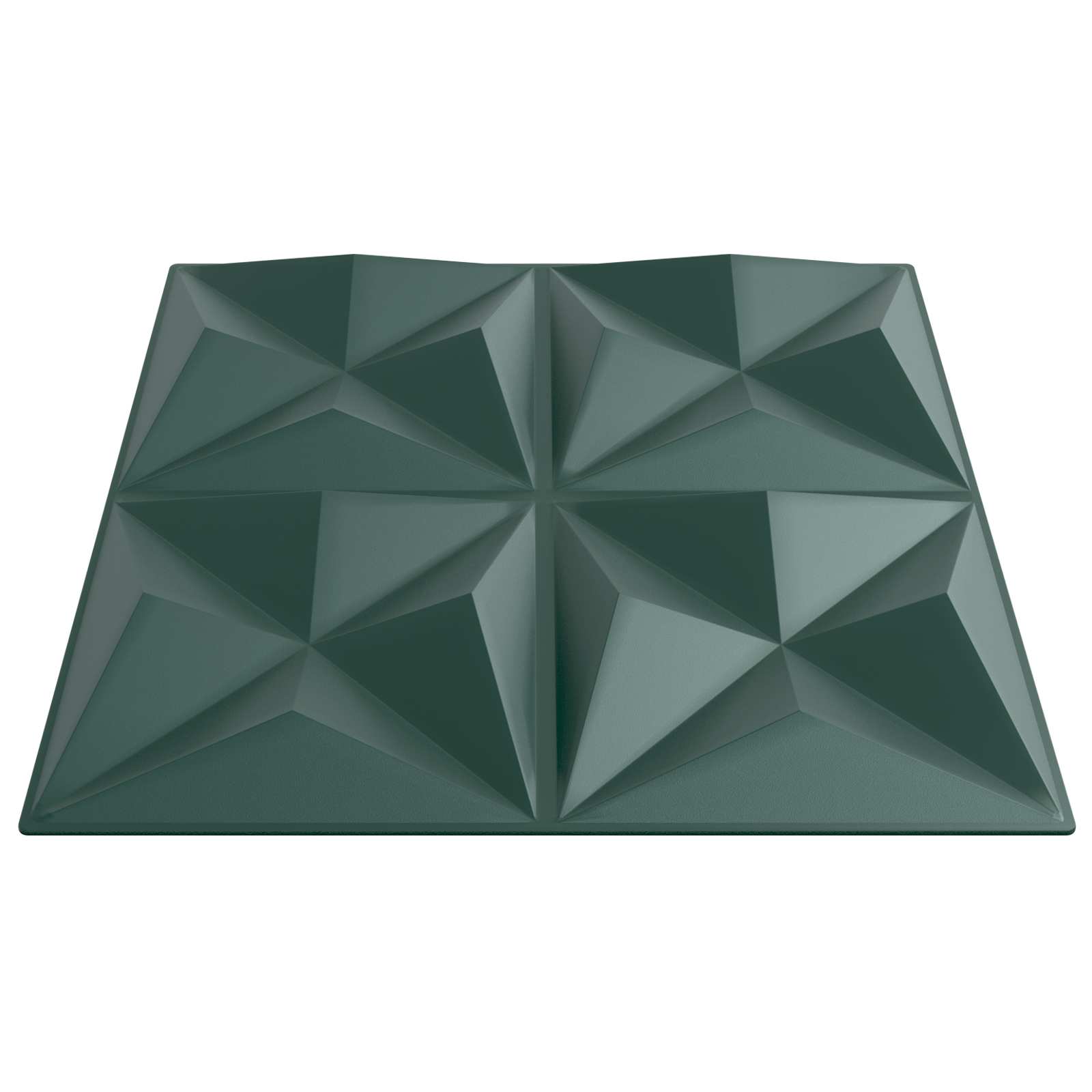 Wandpanelen 24 pcs Origami Groen 50 x 50 cm XPS Schuim is nu te koop bij PeponiXL, paradijselijk wonen!