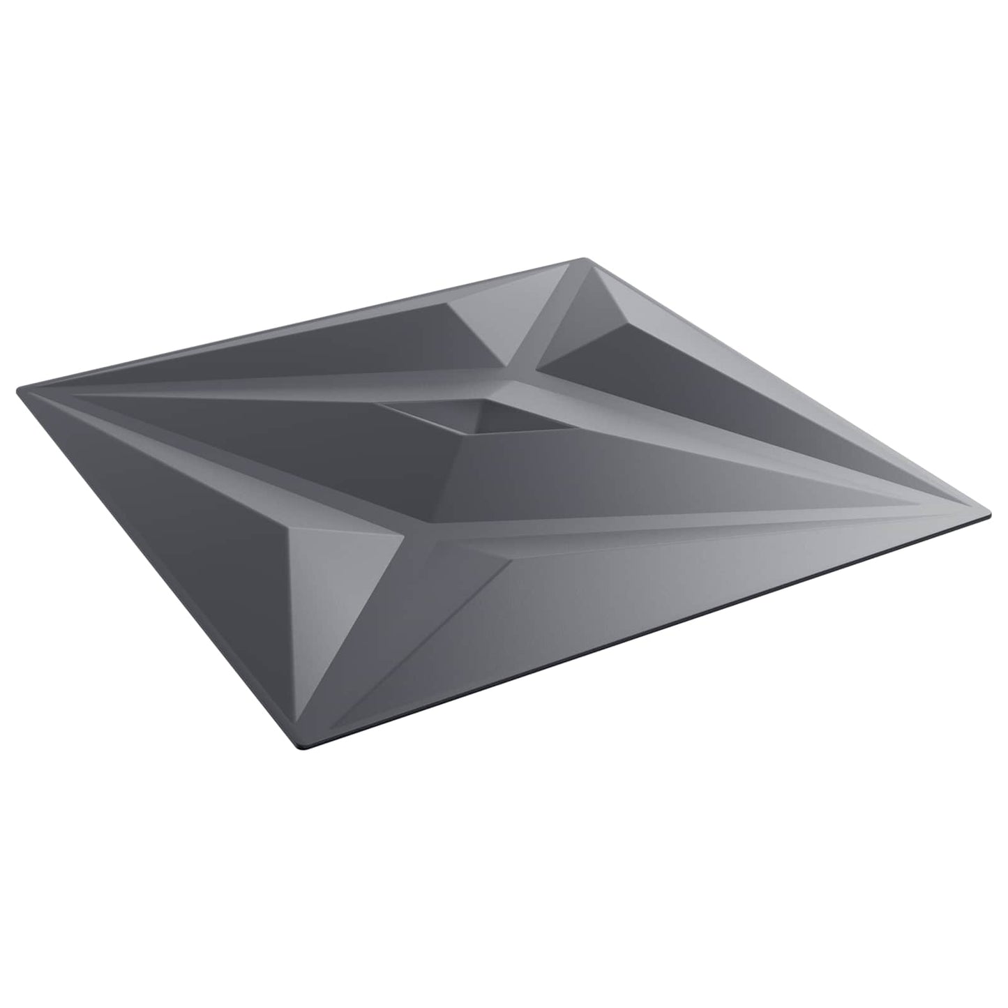 Wandpanelen Ster 12 pcs Ster Grijs 50 x 50 cm XPS Schuim is nu te koop bij PeponiXL, paradijselijk wonen!
