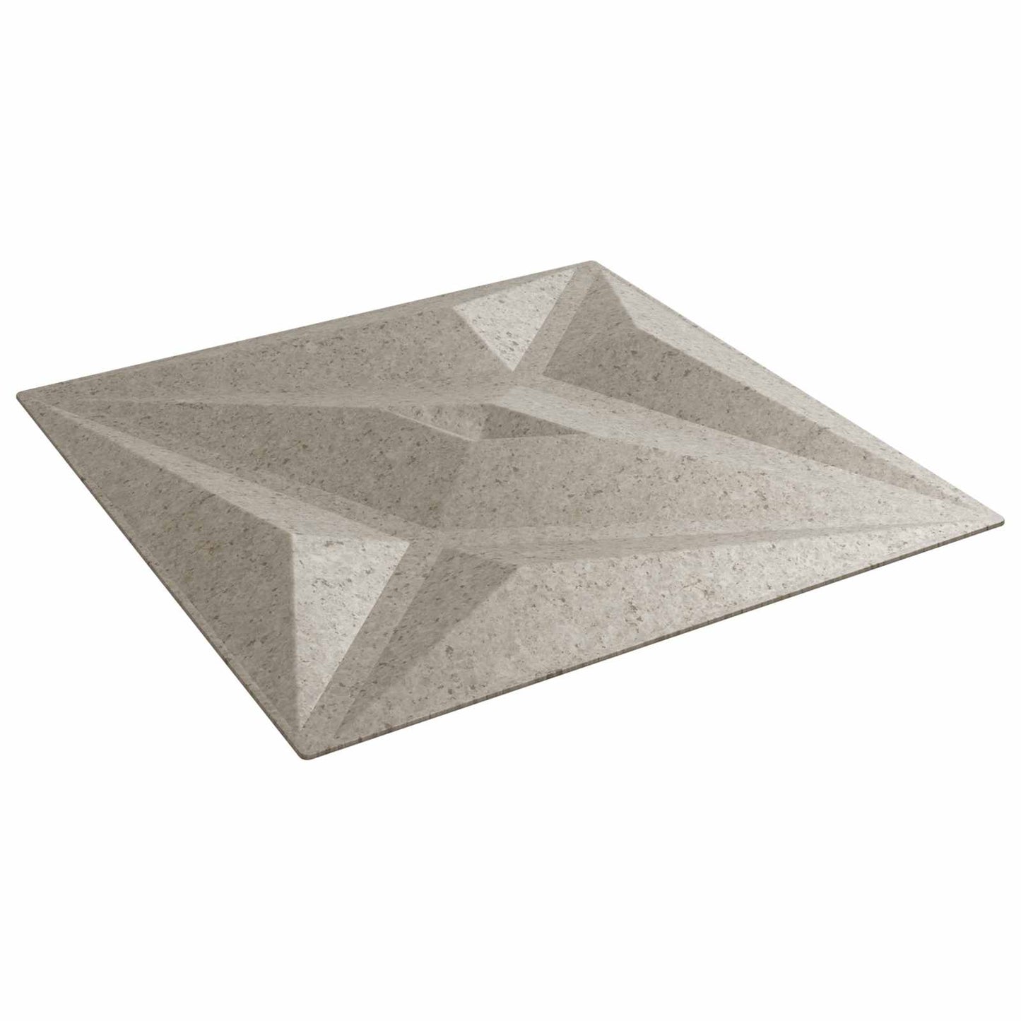 Wandpanelen Ster 12 pcs Ster Beton 50 x 50 cm XPS Schuim is nu te koop bij PeponiXL, paradijselijk wonen!