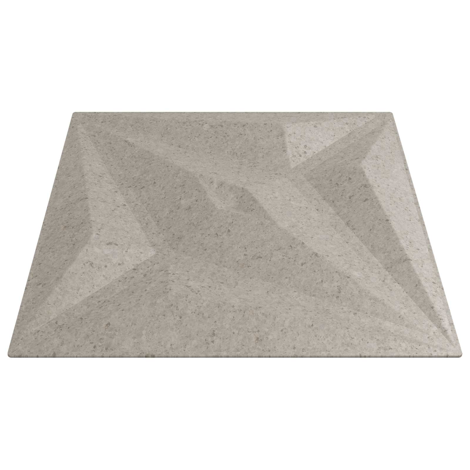 Wandpanelen Ster 24 pcs Ster Beton 50 x 50 cm XPS Schuim is nu te koop bij PeponiXL, paradijselijk wonen!
