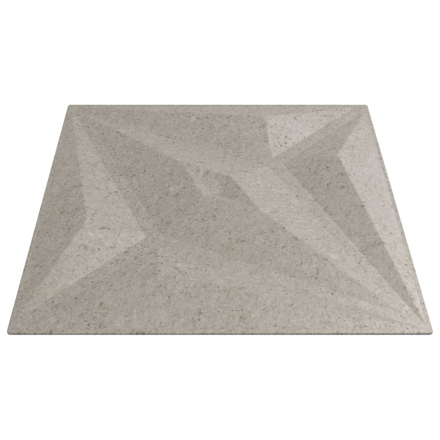 Wandpanelen Ster 48 pcs Ster Beton 50 x 50 cm XPS Schuim is nu te koop bij PeponiXL, paradijselijk wonen!