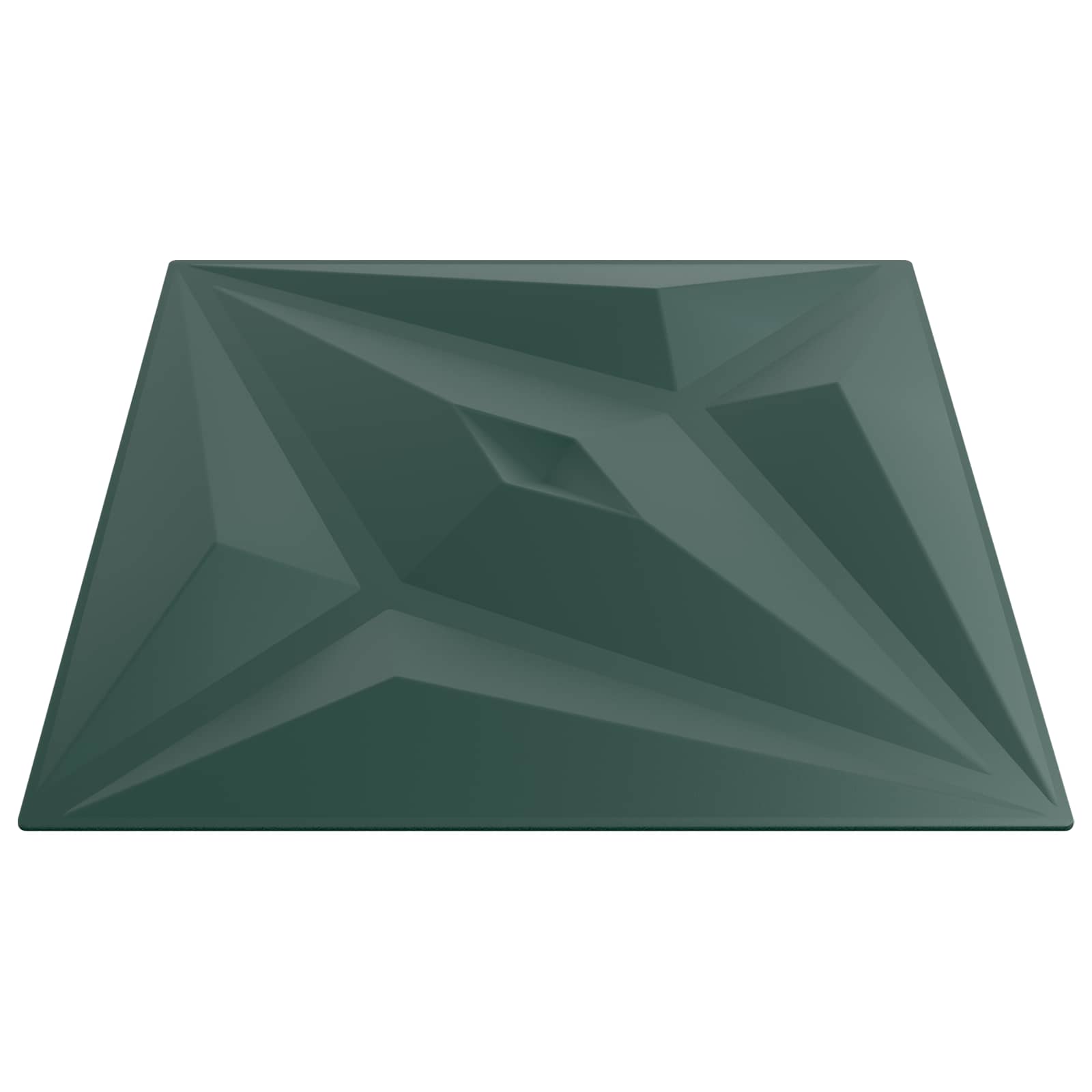 Wandpanelen Ster 12 pcs Ster Groen 50 x 50 cm XPS Schuim is nu te koop bij PeponiXL, paradijselijk wonen!