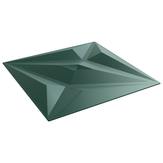 Wandpanelen Ster 24 pcs Ster Groen 50 x 50 cm XPS Schuim is nu te koop bij PeponiXL, paradijselijk wonen!