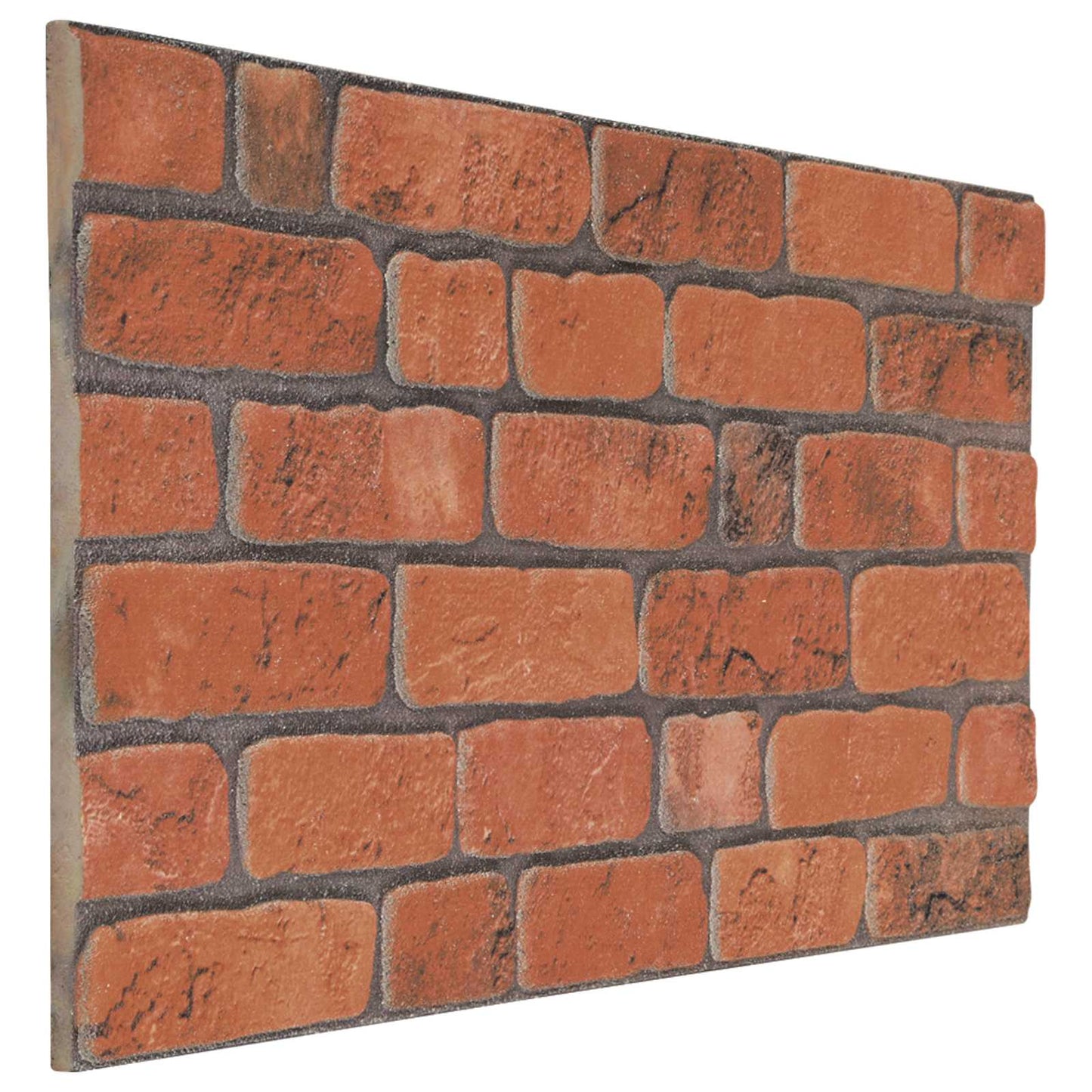 Wandpanelen 10 pcs Terracotta 100 x 50 cm EPS-schuim is nu te koop bij PeponiXL, paradijselijk wonen!
