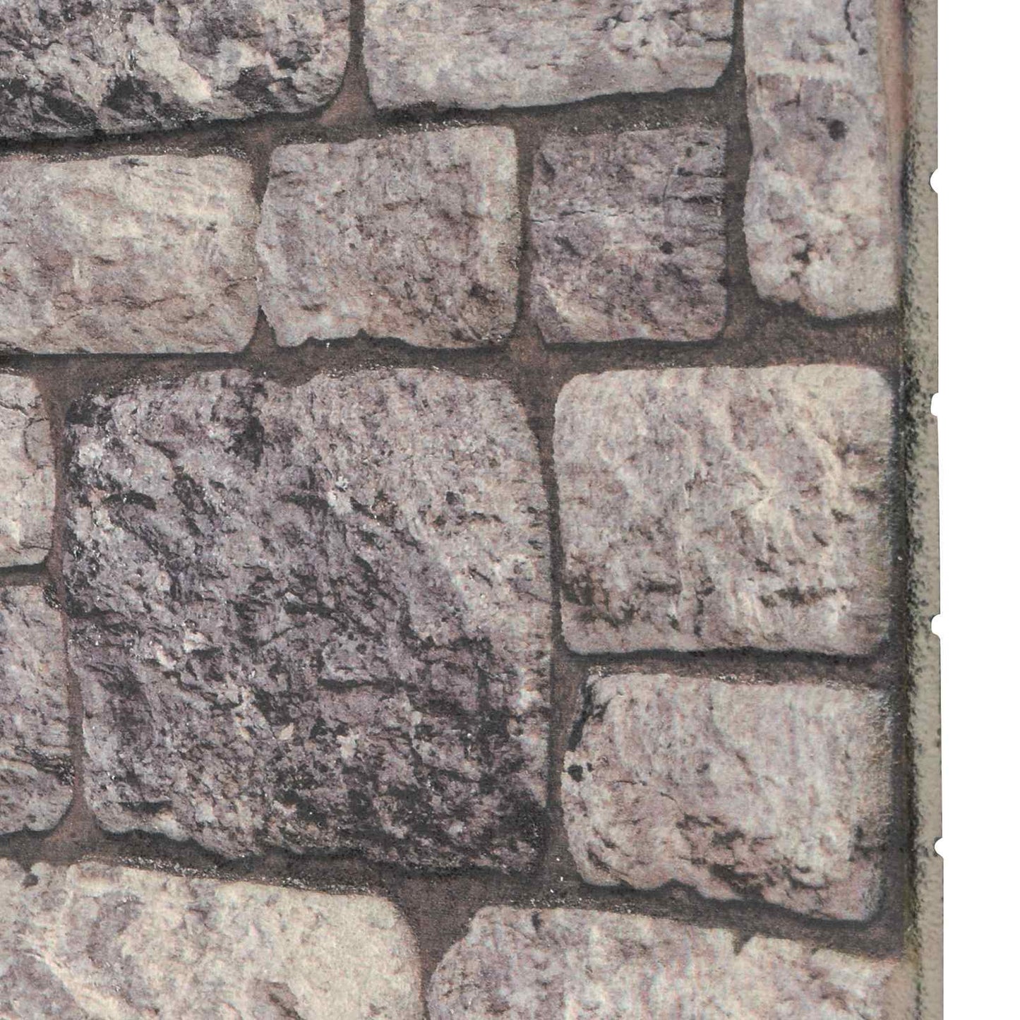 Wandpanelen 10 pcs Grijs en Wit 100 x 50 cm EPS-schuim is nu te koop bij PeponiXL, paradijselijk wonen!