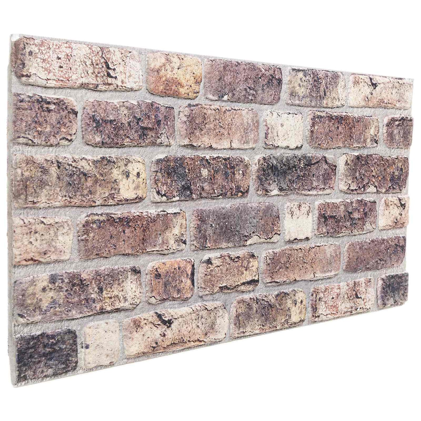 Wandpanelen 10 pcs Donkerbruin 100 x 50 cm EPS-schuim is nu te koop bij PeponiXL, paradijselijk wonen!