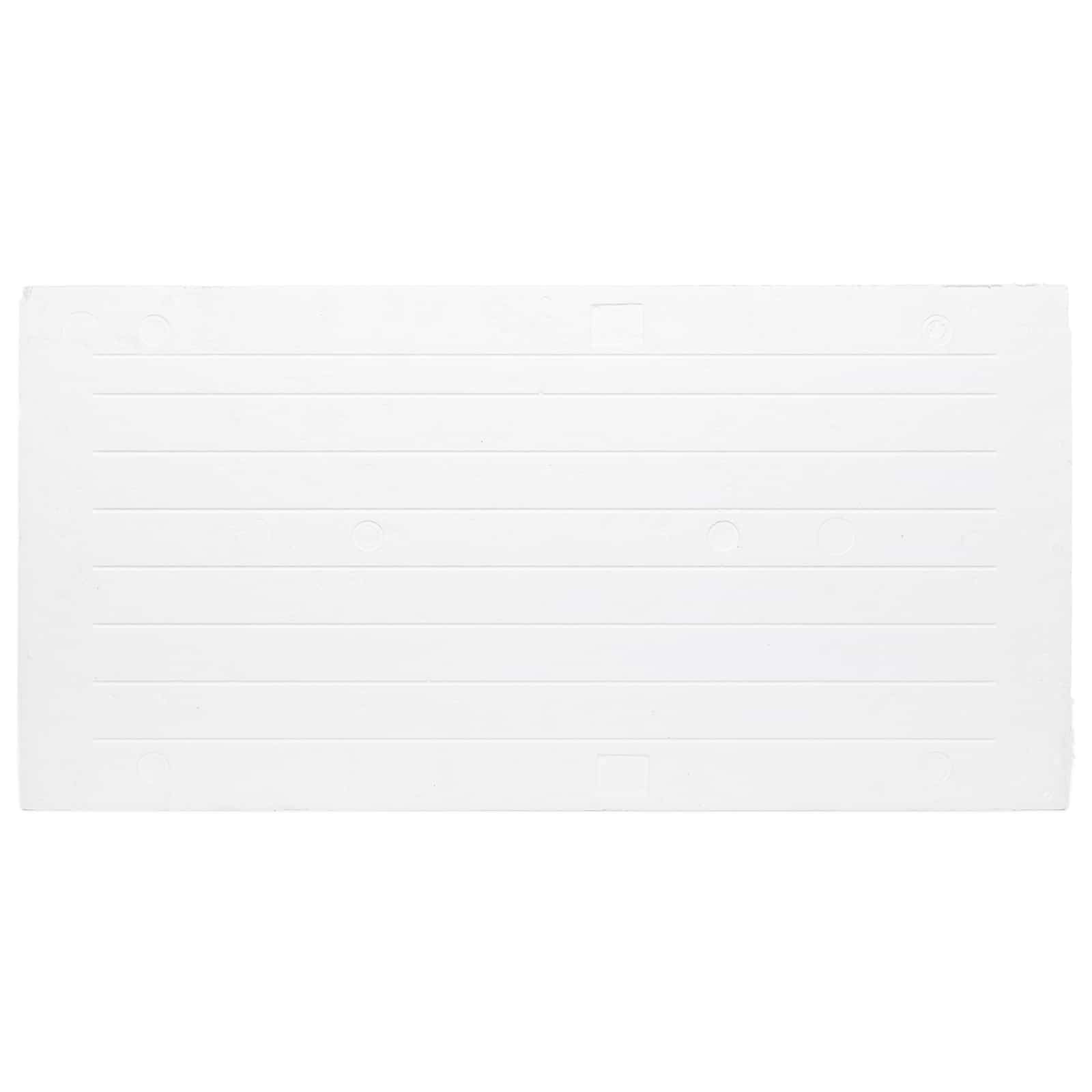 Wandpanelen 10 pcs Rood en Wit 100 x 50 cm EPS-schuim is nu te koop bij PeponiXL, paradijselijk wonen!