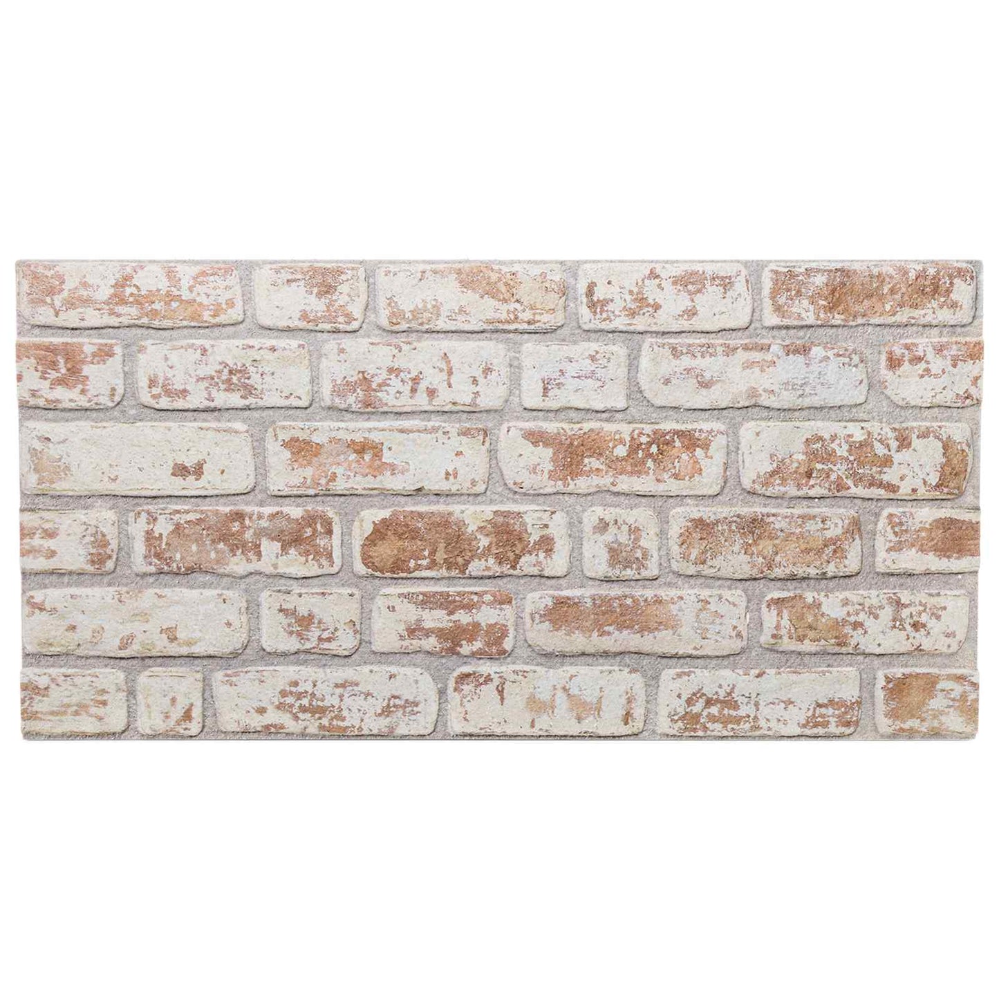 Wandpanelen 10 pcs Rood en Wit 100 x 50 cm EPS-schuim is nu te koop bij PeponiXL, paradijselijk wonen!