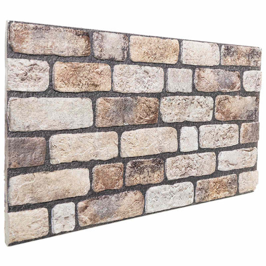 Wandpanelen 10 pcs Licht Bruin 100 x 50 cm EPS-schuim is nu te koop bij PeponiXL, paradijselijk wonen!