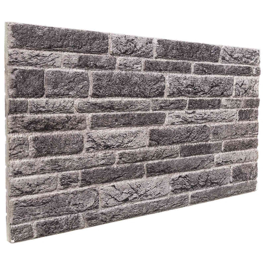 Wandpanelen 10 pcs Antracietkleurig 100 x 50 cm EPS-schuim is nu te koop bij PeponiXL, paradijselijk wonen!