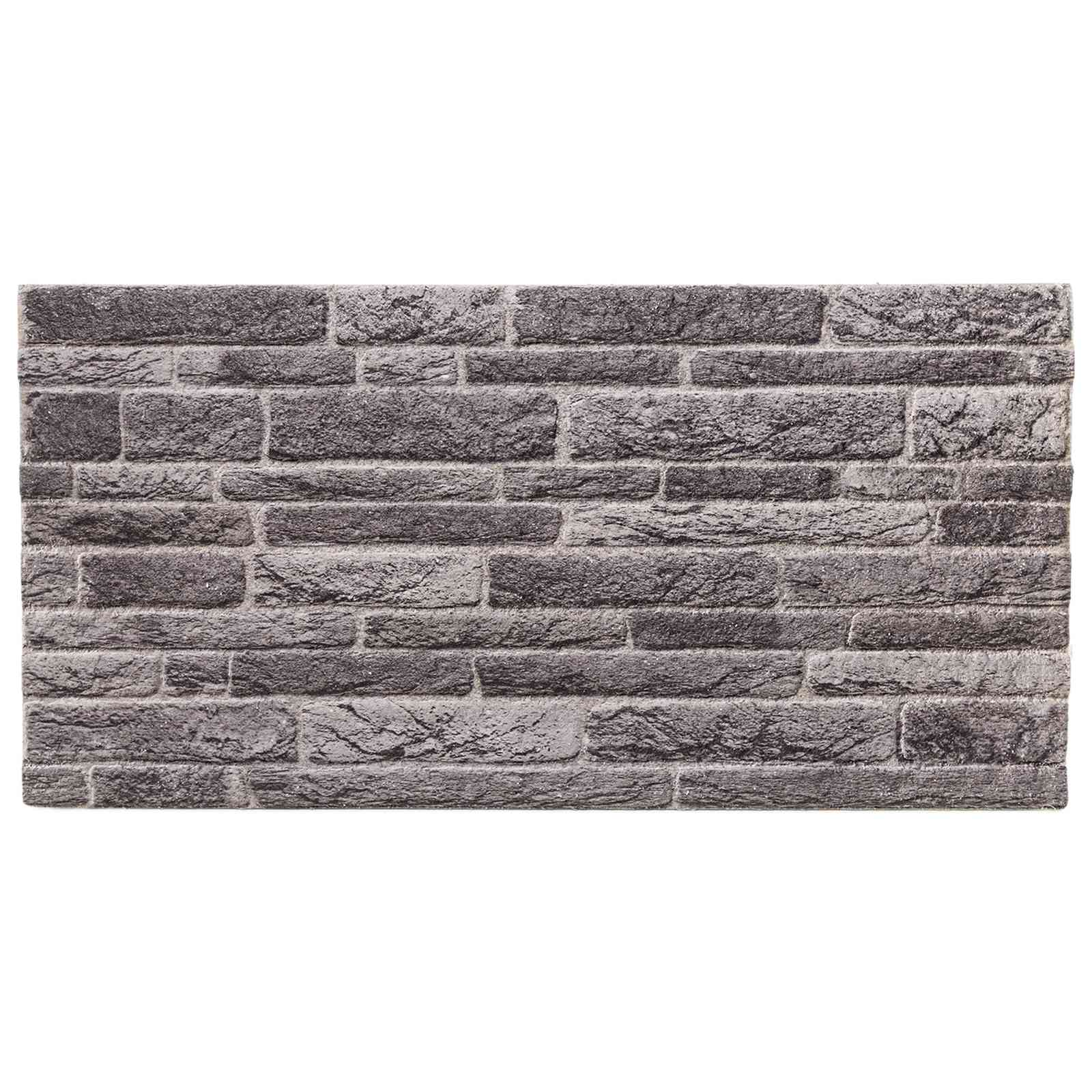 Wandpanelen 10 pcs Antracietkleurig 100 x 50 cm EPS-schuim is nu te koop bij PeponiXL, paradijselijk wonen!