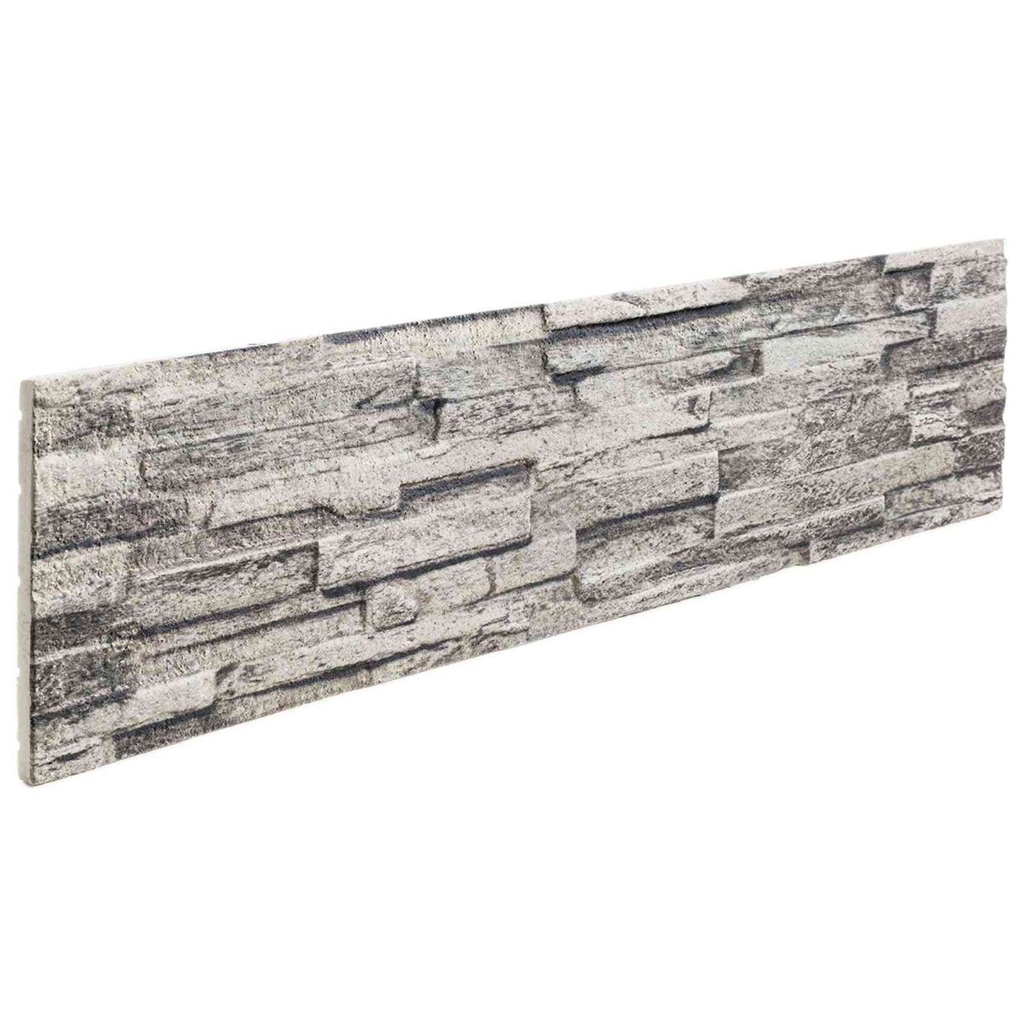 Wandpanelen 10 pcs Lichtgrijs 100 x 25 cm EPS-schuim is nu te koop bij PeponiXL, paradijselijk wonen!