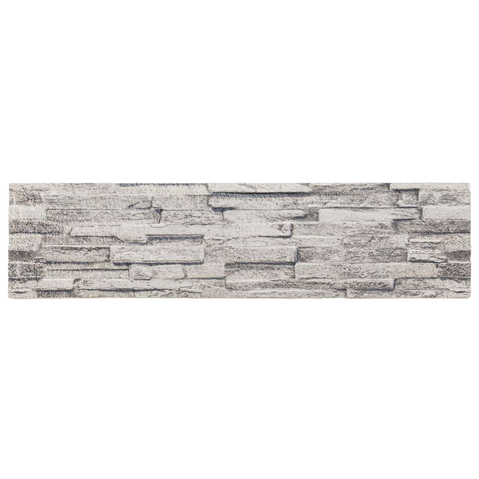 Wandpanelen 10 pcs Lichtgrijs 100 x 25 cm EPS-schuim is nu te koop bij PeponiXL, paradijselijk wonen!
