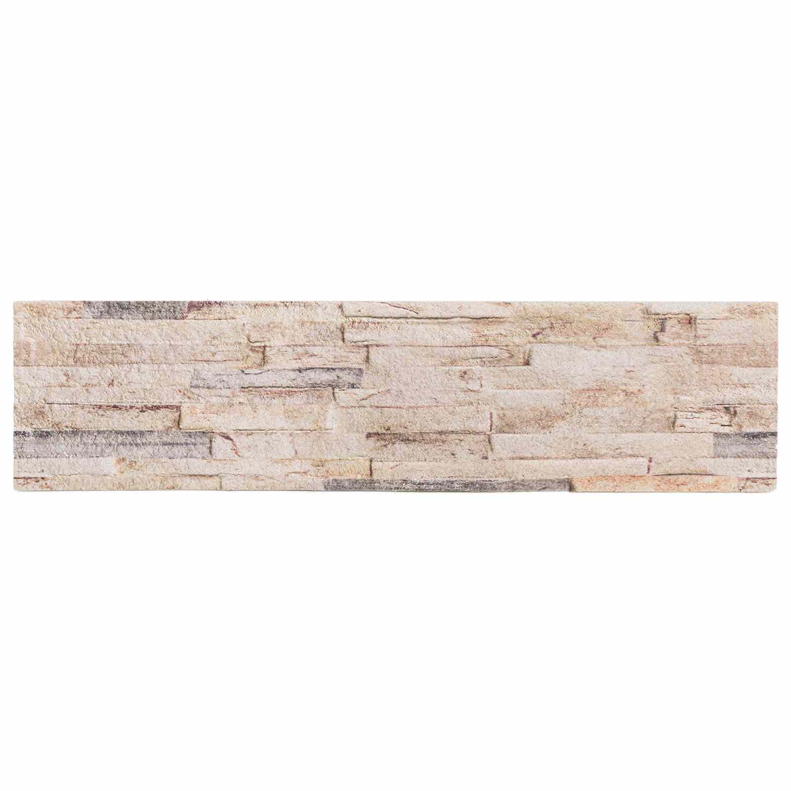 Wandpanelen 10 pcs Wit en Rood 100 x 25 cm EPS-schuim is nu te koop bij PeponiXL, paradijselijk wonen!
