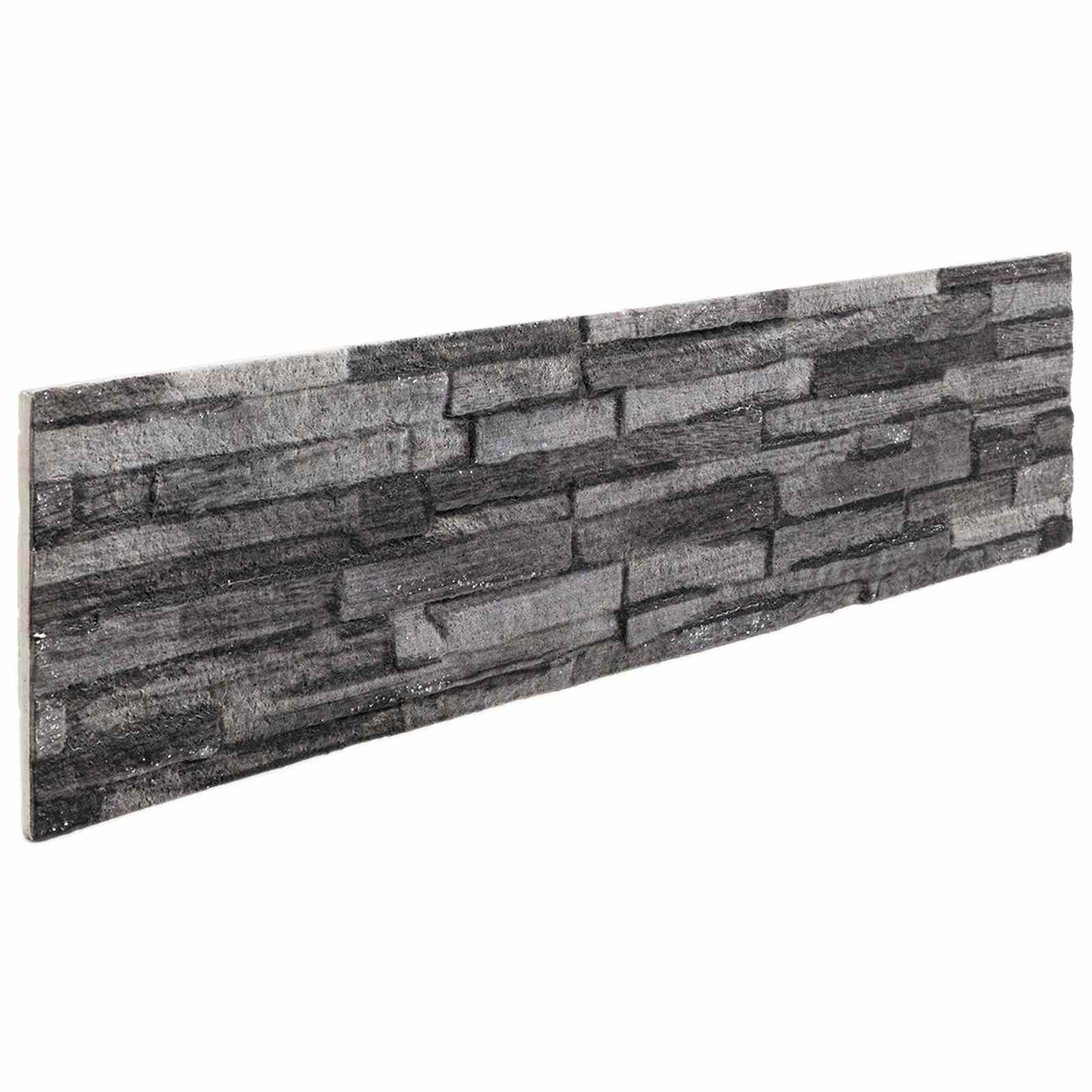 Wandpanelen 10 pcs Antraciet 100 x 25 cm EPS-schuim is nu te koop bij PeponiXL, paradijselijk wonen!