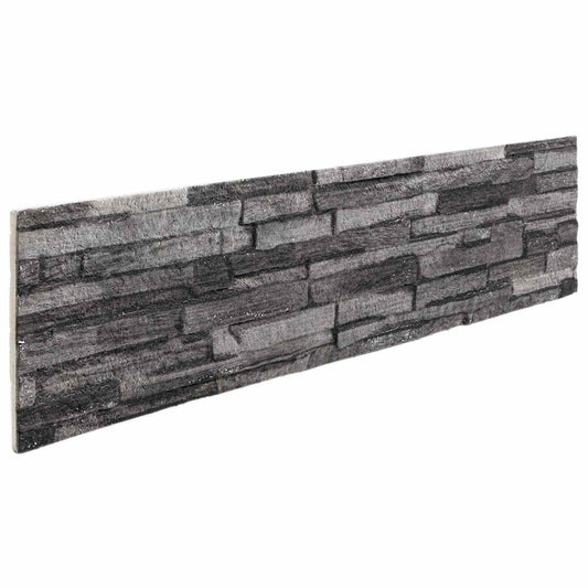 Wandpanelen 10 pcs Antraciet 100 x 25 cm EPS-schuim is nu te koop bij PeponiXL, paradijselijk wonen!
