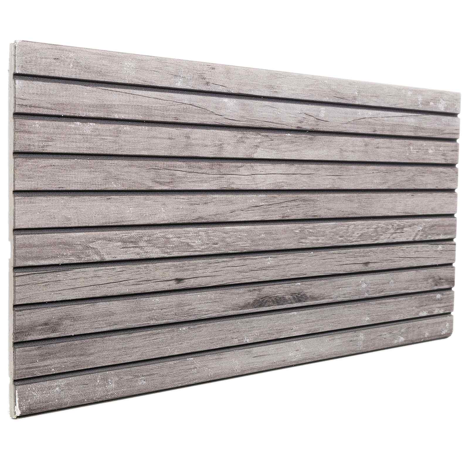 Wandpanelen 10 pcs Grijs 100 x 50 cm EPS-schuim is nu te koop bij PeponiXL, paradijselijk wonen!