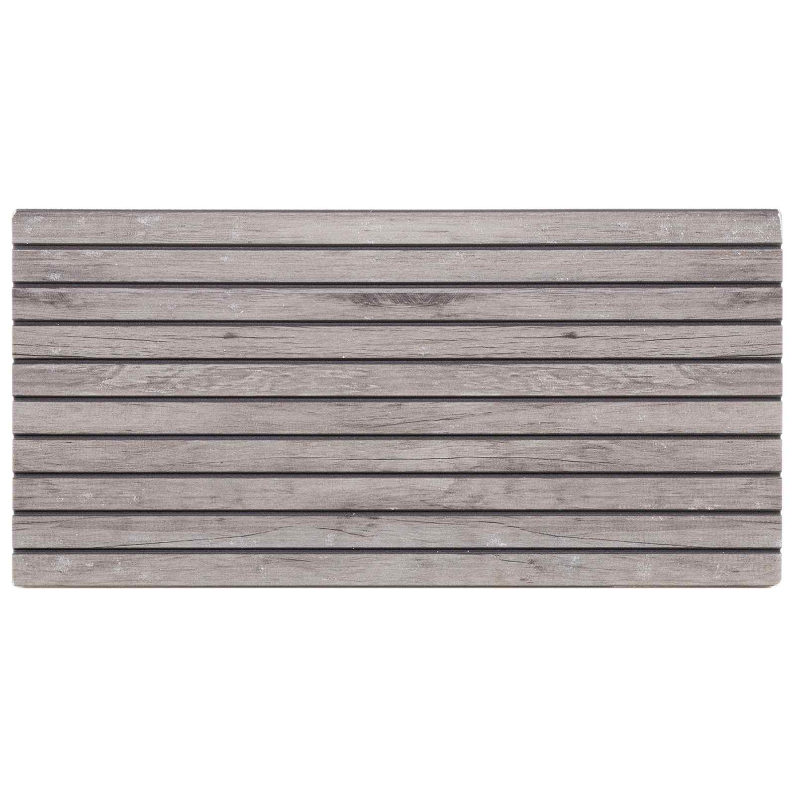 Wandpanelen 10 pcs Grijs 100 x 50 cm EPS-schuim is nu te koop bij PeponiXL, paradijselijk wonen!