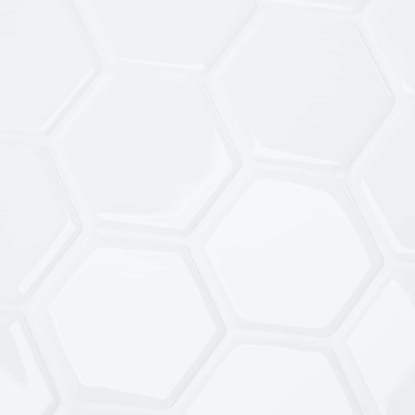 Hexagon tegel 10 pcs Wit 30 x 30 cm Polyurethaan en PET is nu te koop bij PeponiXL, paradijselijk wonen!