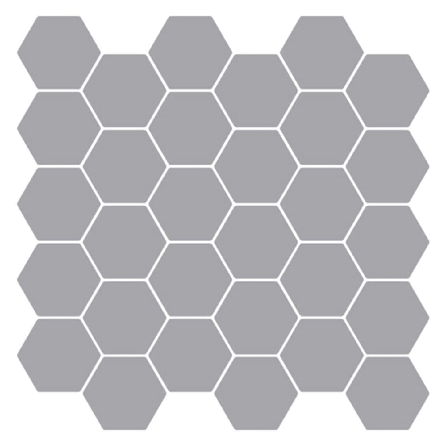 Hexagon tegel 50 pcs Grijs 30 x 30 cm Polyurethaan en PET is nu te koop bij PeponiXL, paradijselijk wonen!