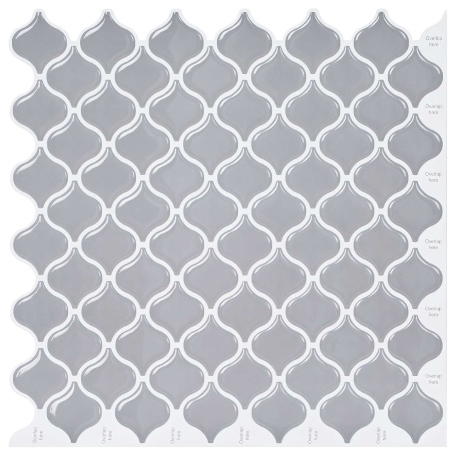 Lanturn Tegel 20 pcs Grijs 27 x 27 cm Polyurethaan en PET is nu te koop bij PeponiXL, paradijselijk wonen!