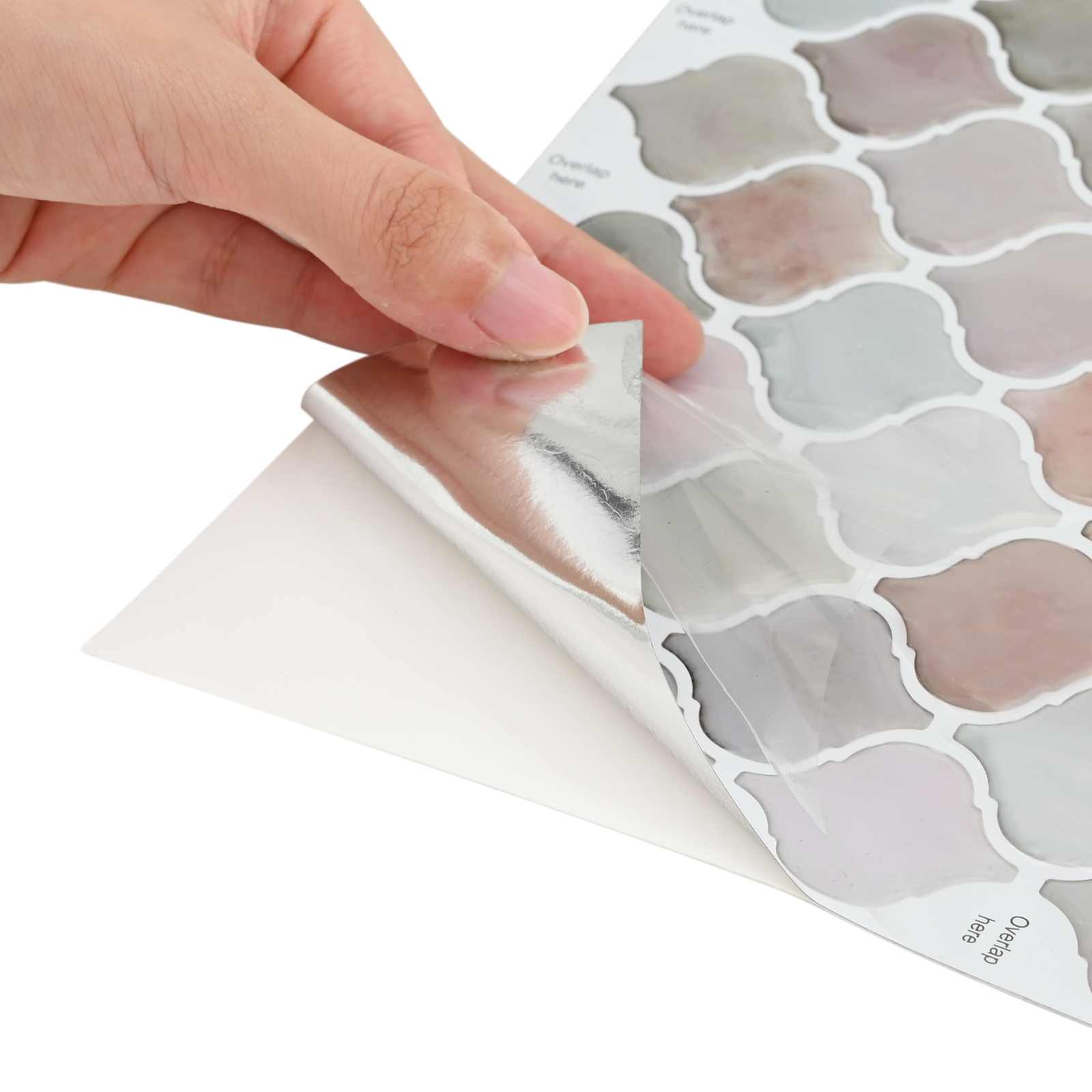 Lanturn Tegel 20 pcs Beige 27 x 27 cm Polyurethaan en PET is nu te koop bij PeponiXL, paradijselijk wonen!