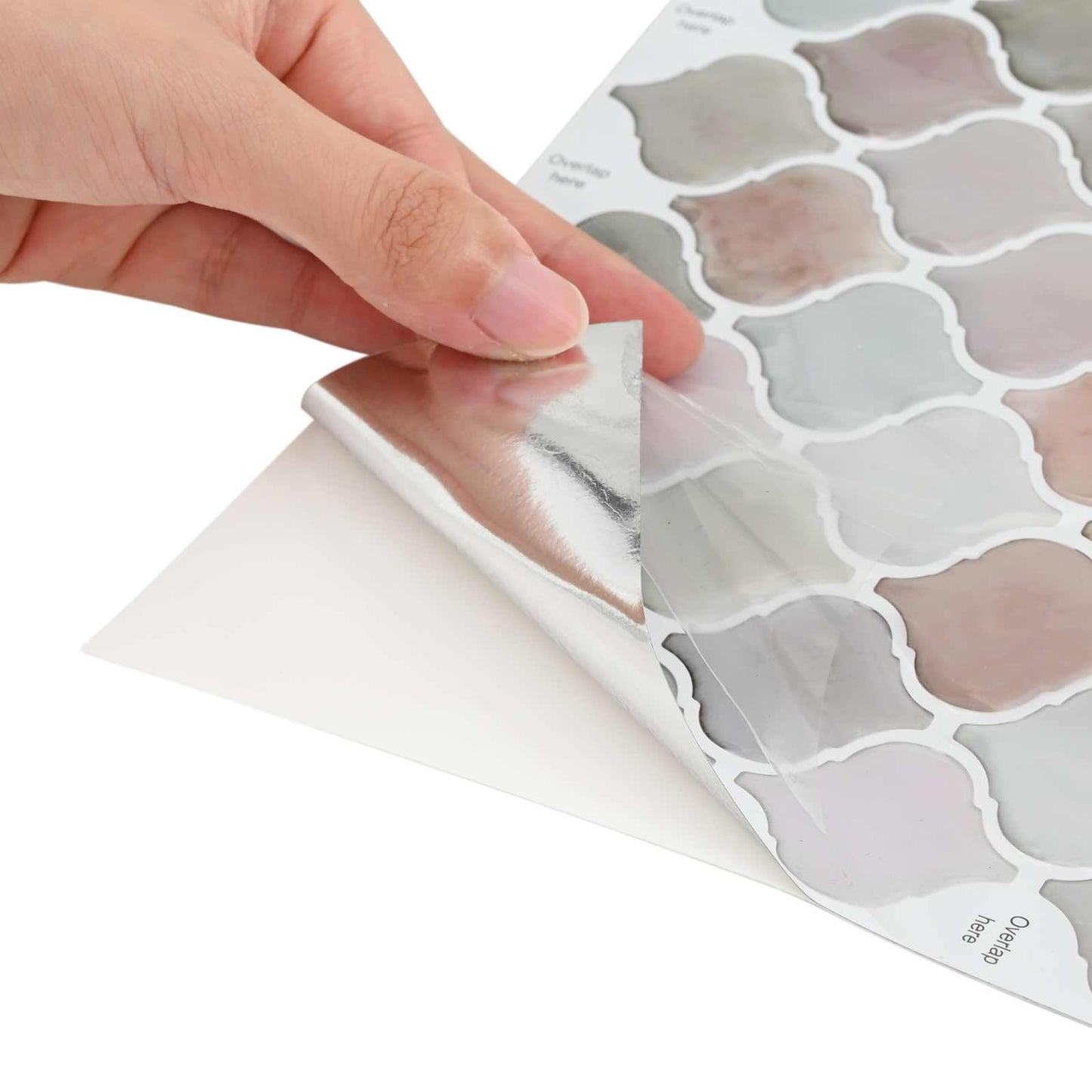 Lanturn Tegel 50 pcs Beige 27 x 27 cm Polyurethaan en PET is nu te koop bij PeponiXL, paradijselijk wonen!