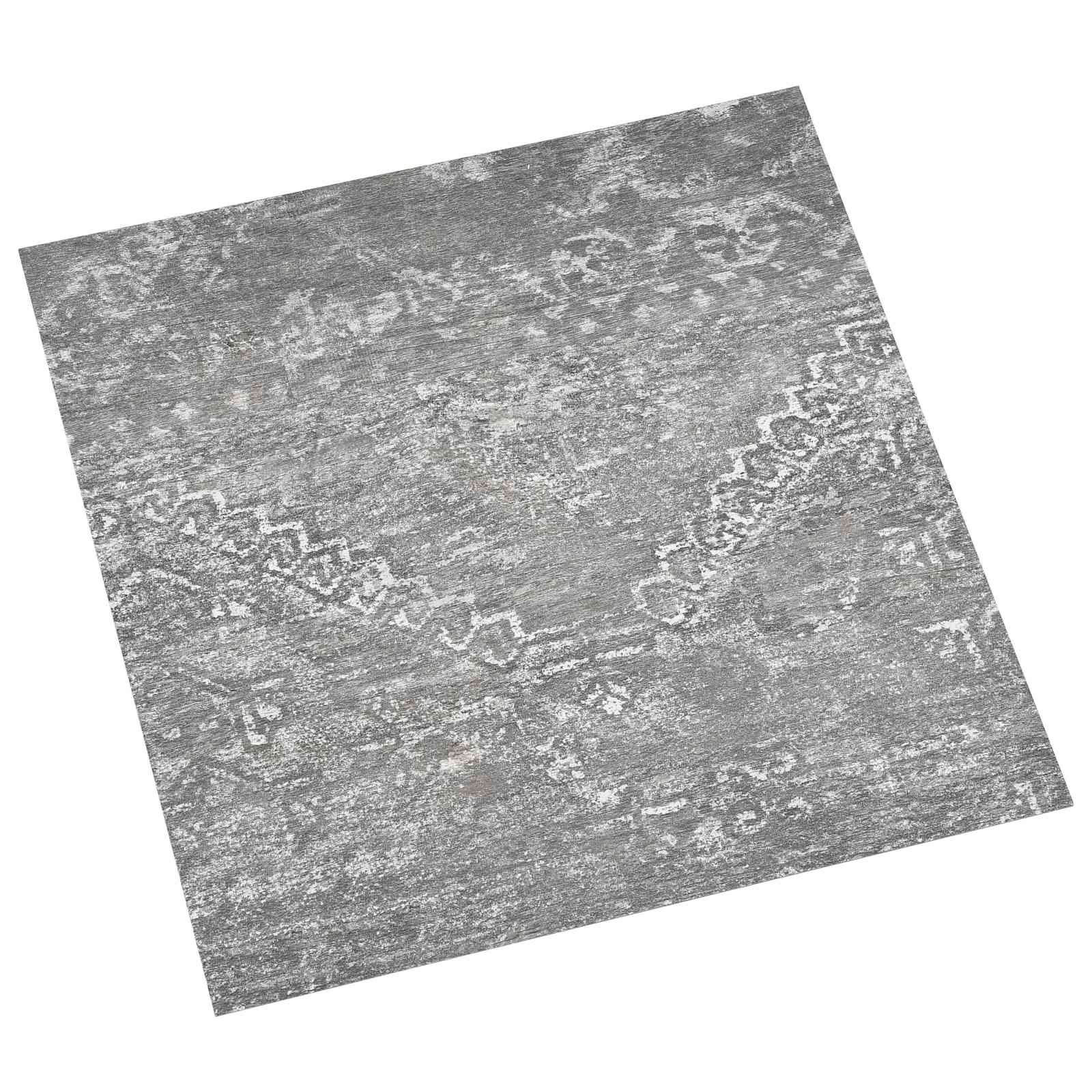 Zelfklevende Vloerplanken 30,5 x 30,5 cm 20 pcs PVC Betongrijs is nu te koop bij PeponiXL, paradijselijk wonen!