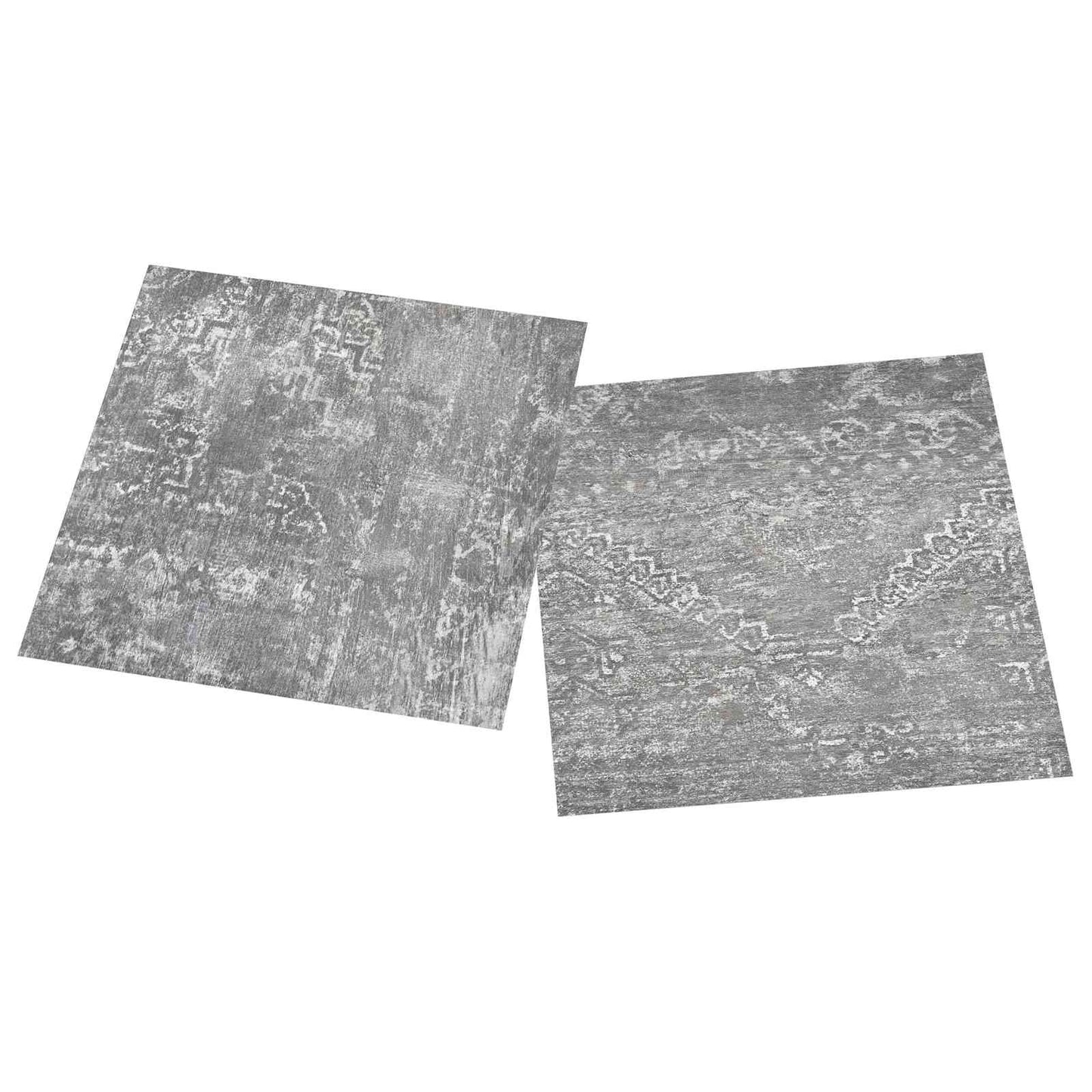 Zelfklevende Vloerplanken 30,5 x 30,5 cm 20 pcs PVC Betongrijs is nu te koop bij PeponiXL, paradijselijk wonen!
