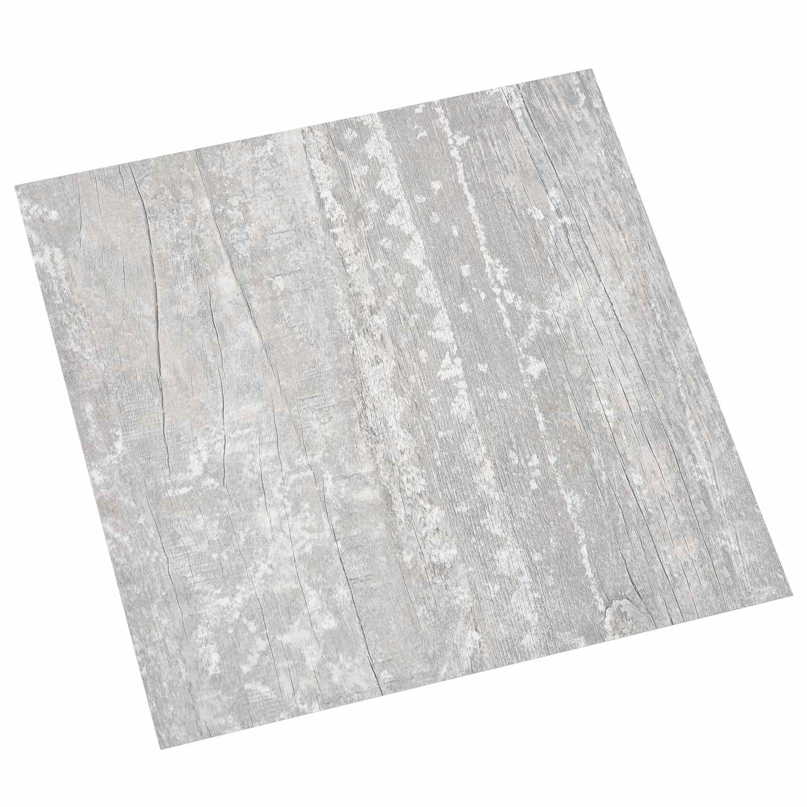 Zelfklevende Vloerplanken 30,5 x 30,5 cm 20 pcs PVC Grijs is nu te koop bij PeponiXL, paradijselijk wonen!