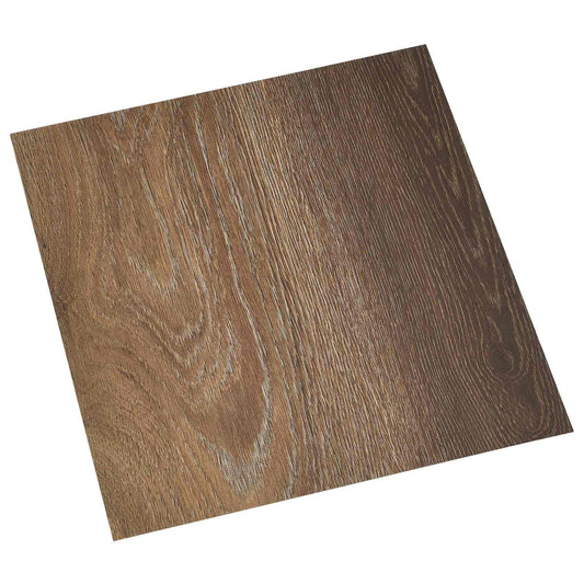Zelfklevende Vloerplanken 30,5 x 30,5 cm 20 pcs PVC Bruin is nu te koop bij PeponiXL, paradijselijk wonen!