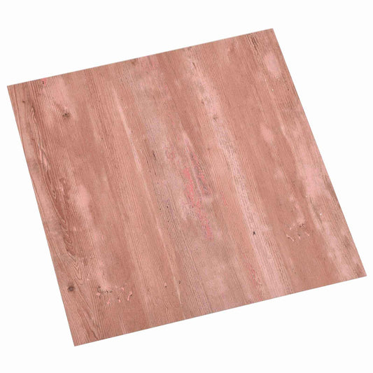 Zelfklevende Vloerplanken 30,5 x 30,5 cm 20 pcs PVC Rood is nu te koop bij PeponiXL, paradijselijk wonen!
