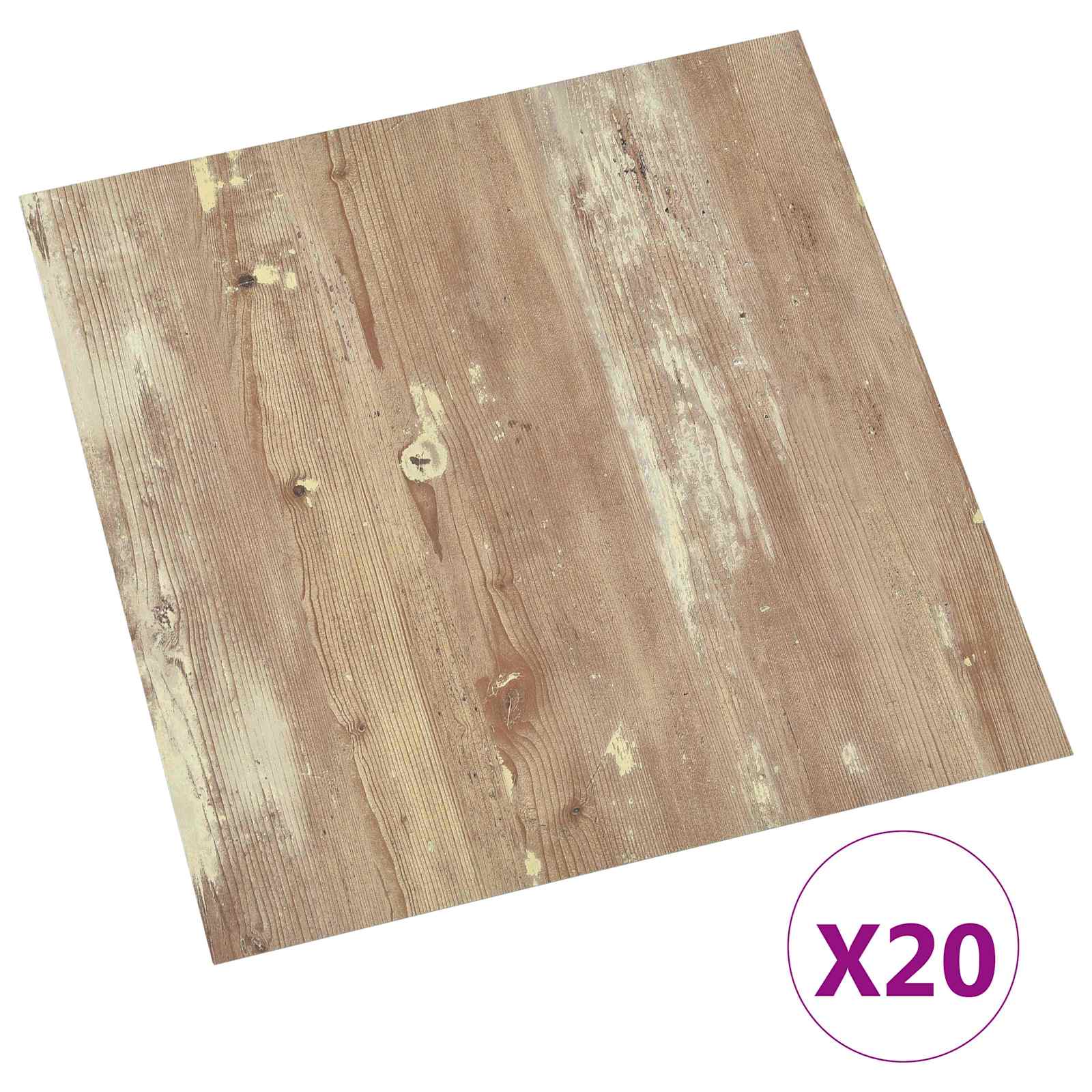 Zelfklevende Vloerplanken 30,5 x 30,5 cm 20 pcs PVC is nu te koop bij PeponiXL, paradijselijk wonen!